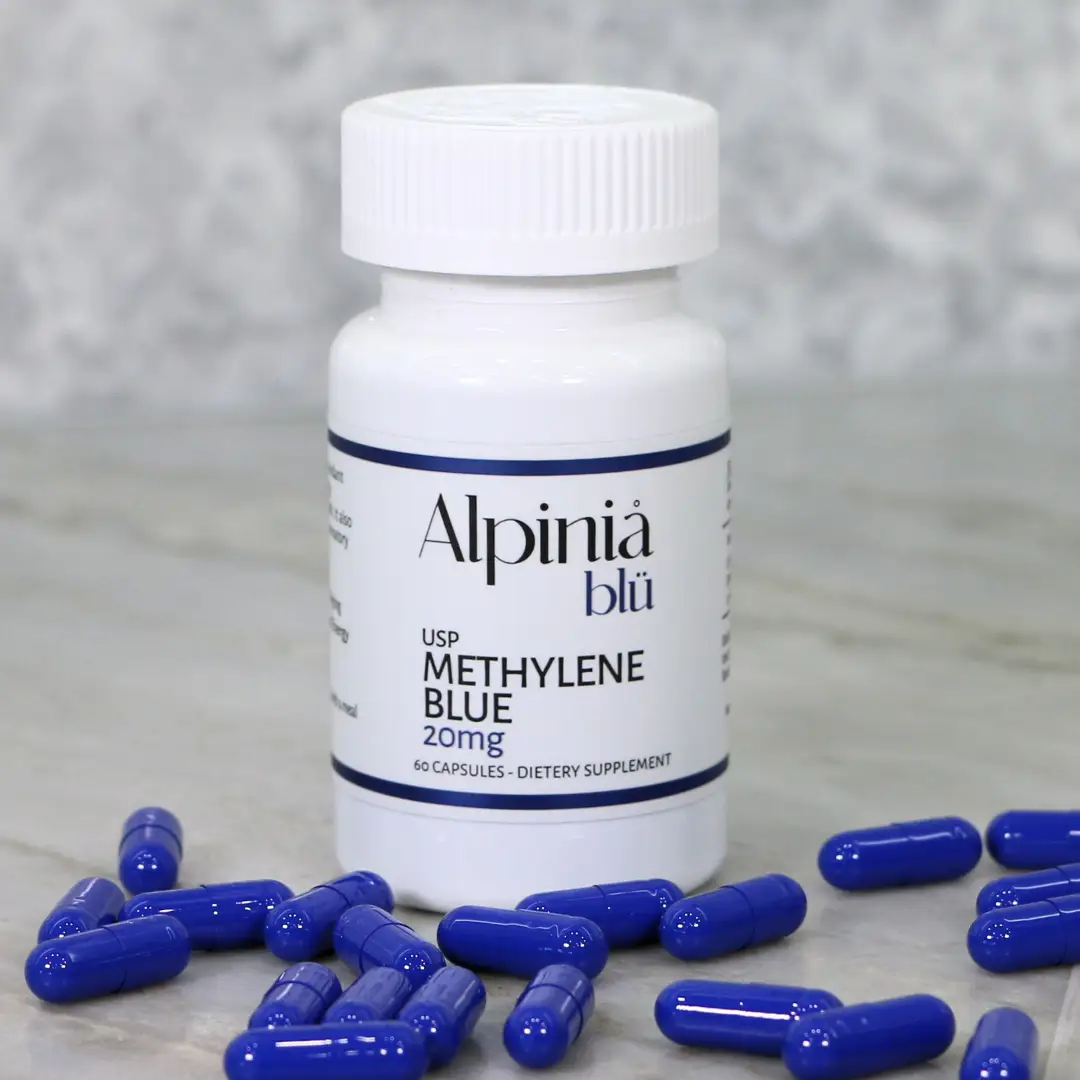 Methylene Blue Capsules – USP Grade | Choose Your Strength from PriceLows™