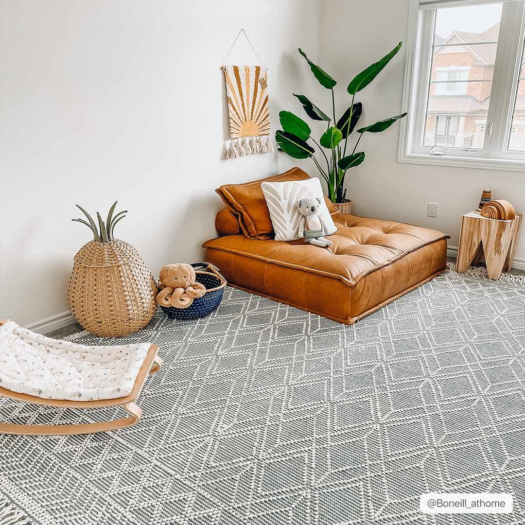 Ramsbury Ivory & Blue Area Rug from PriceLows™
