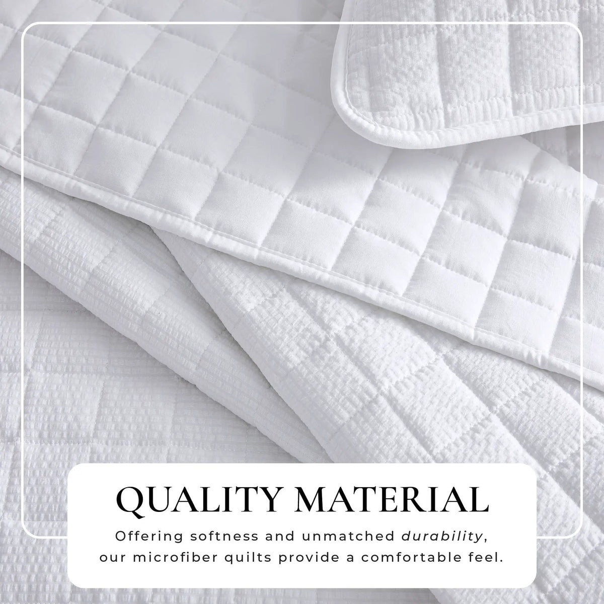 Box-Stitched Seersucker Quilt Set - Seersucker Collection from PriceLows™