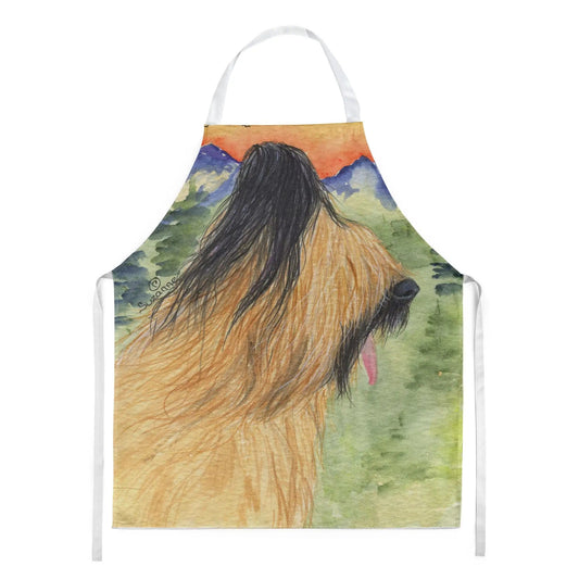Kitchen Apron | Bib Style Unisex | 27"W x 30"H | Briard (Style 3)