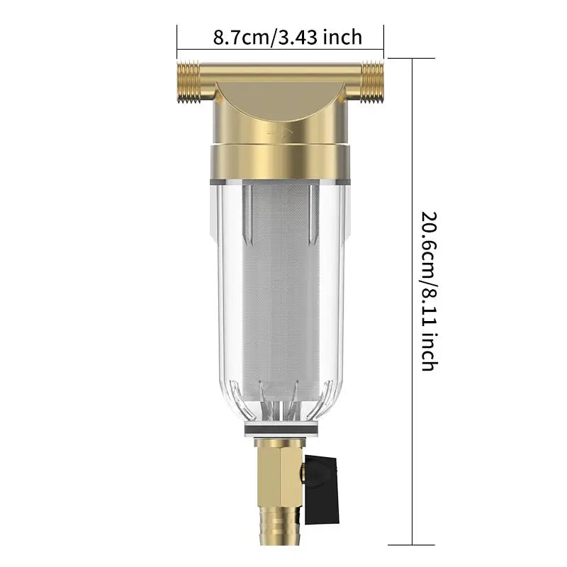 Bronze Water Pre Filter | Rust & Sediment Removal | PriceLows™