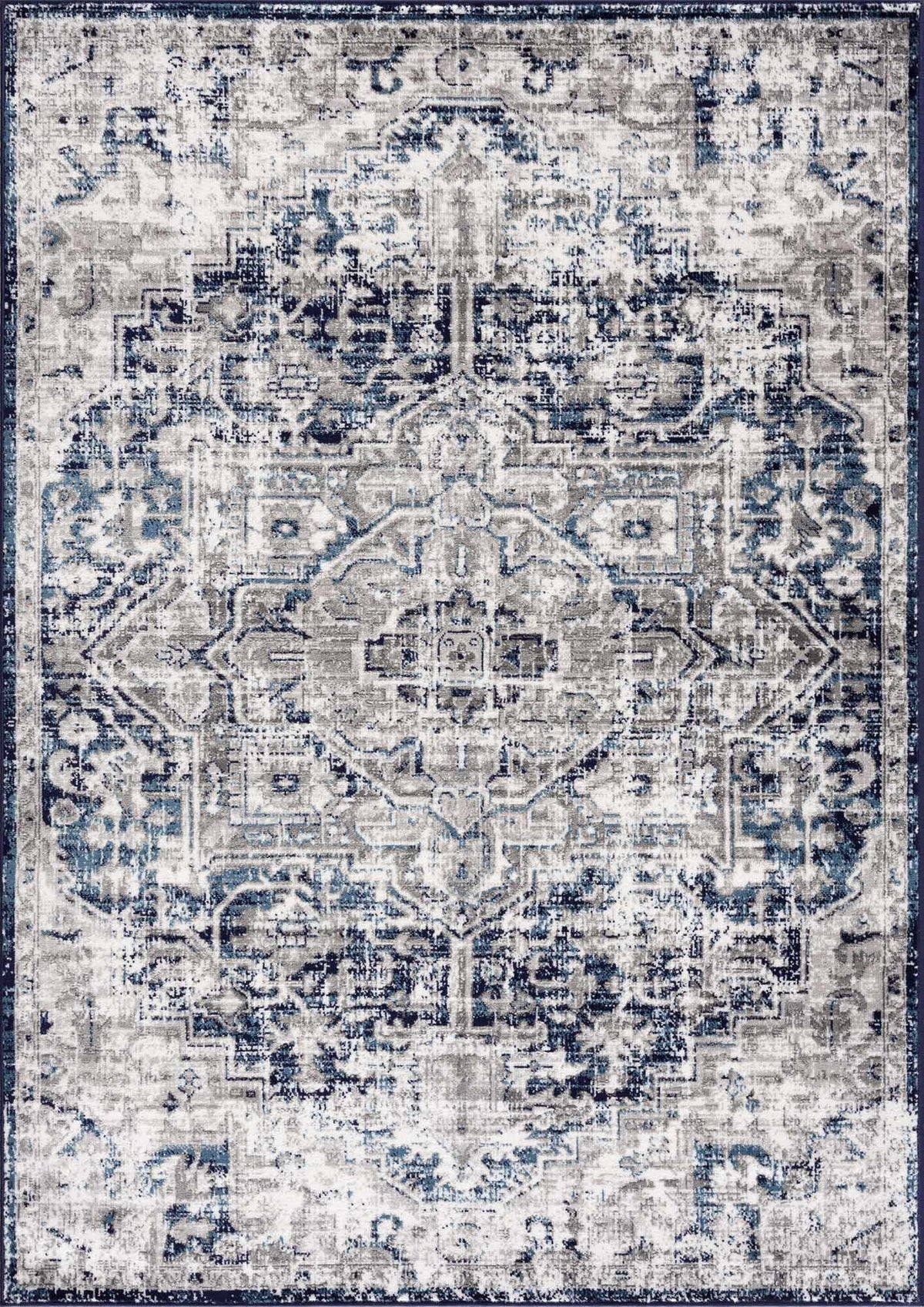 Buenaventura Navy Area Rug from PriceLows™