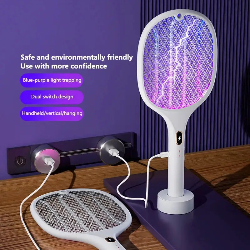 Bug Zapper Racket | 3000V Rechargeable | PriceLows™