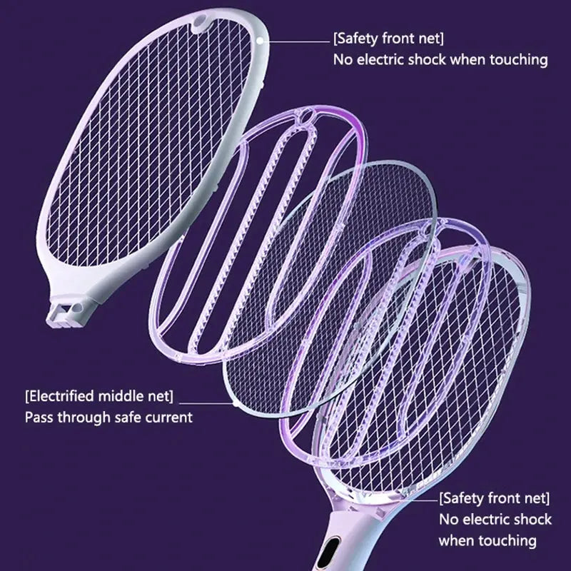 Bug Zapper Racket | 3000V Rechargeable | PriceLows™