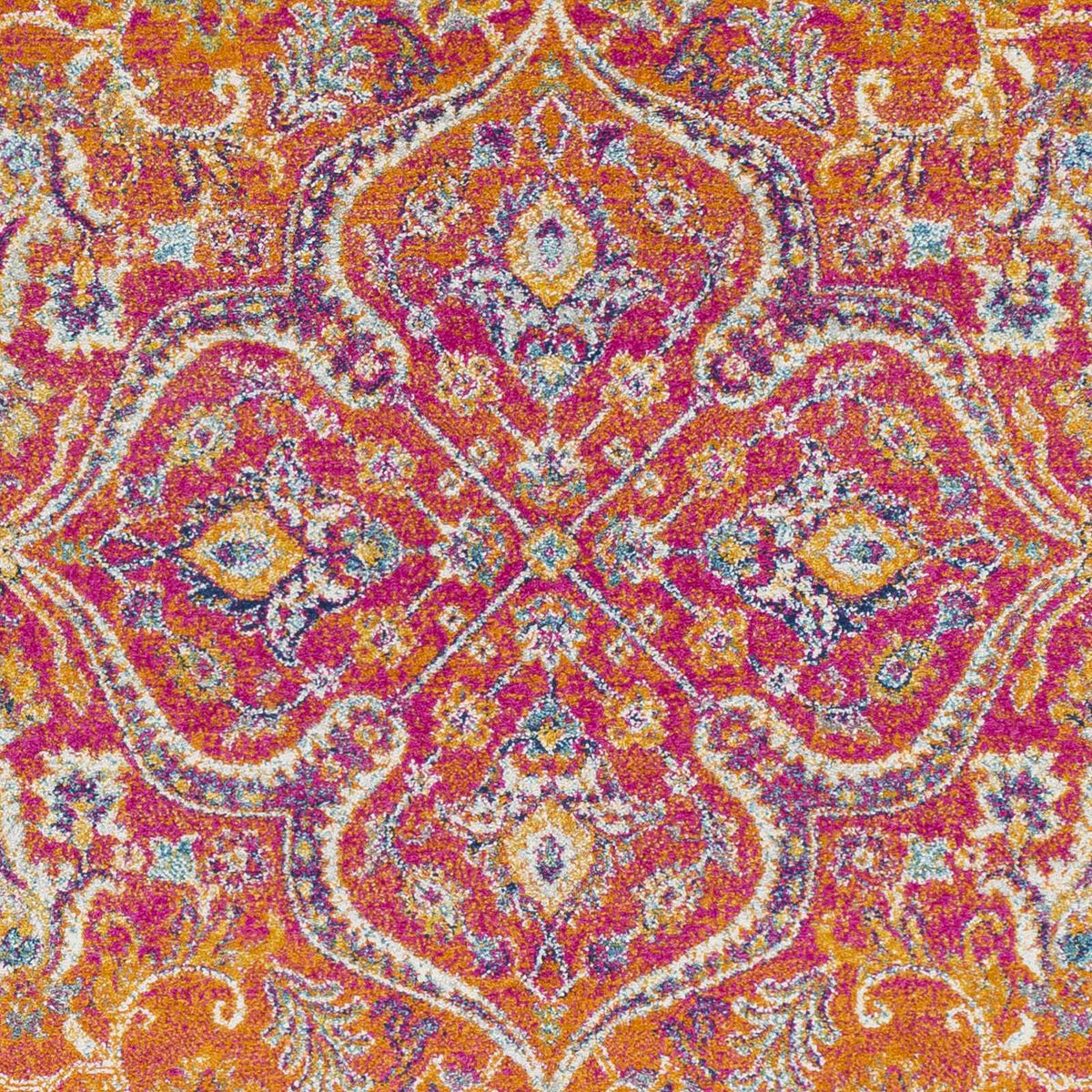 Burnt Orange Ojus Area Rug from PriceLows™