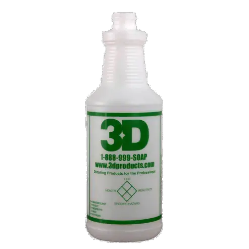3D Branded Empty Bottle 32oz. from PriceLows™