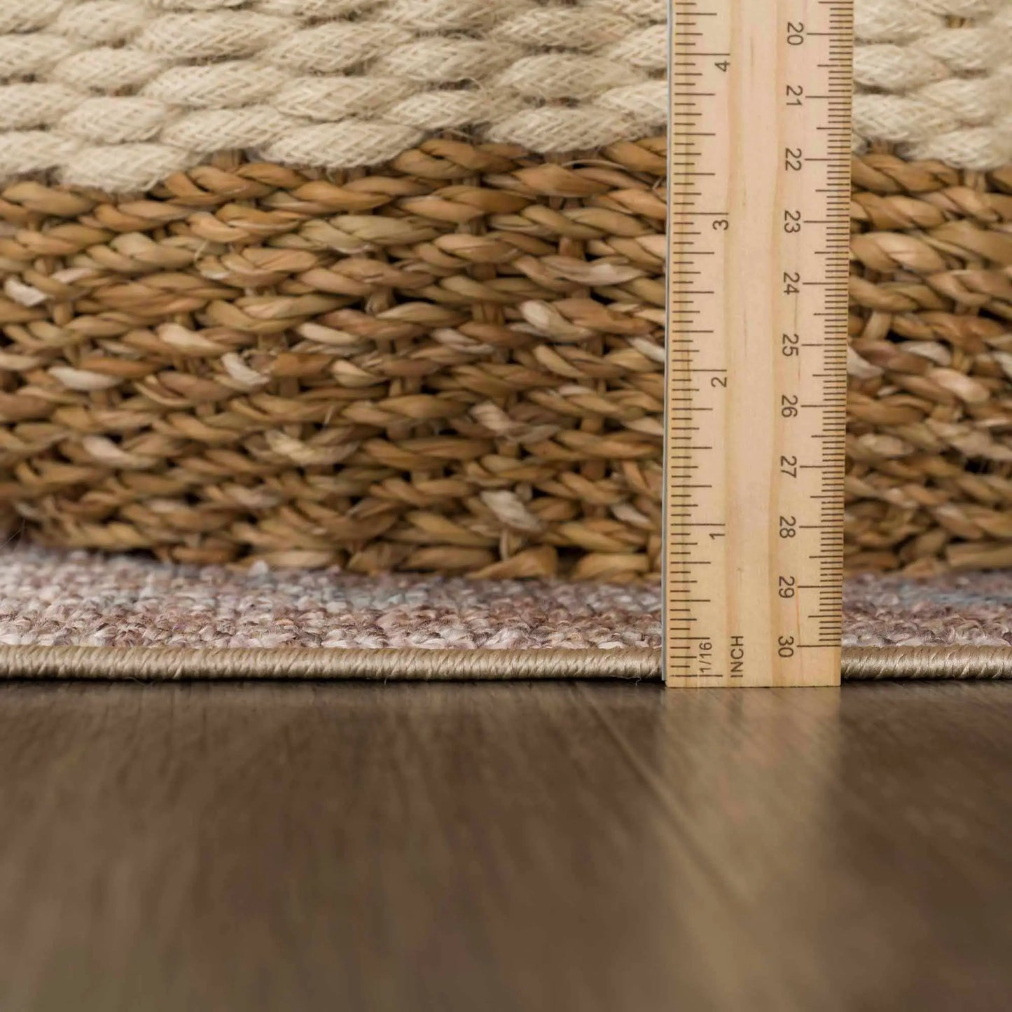 Analu Peach Washable Area Rug from PriceLows™