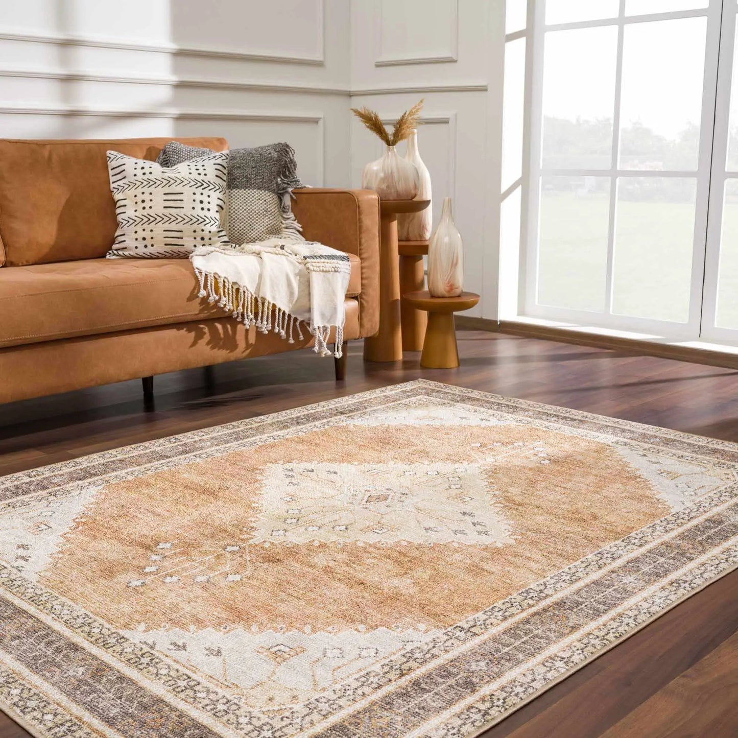 Albas Washable Area Rug from PriceLows™