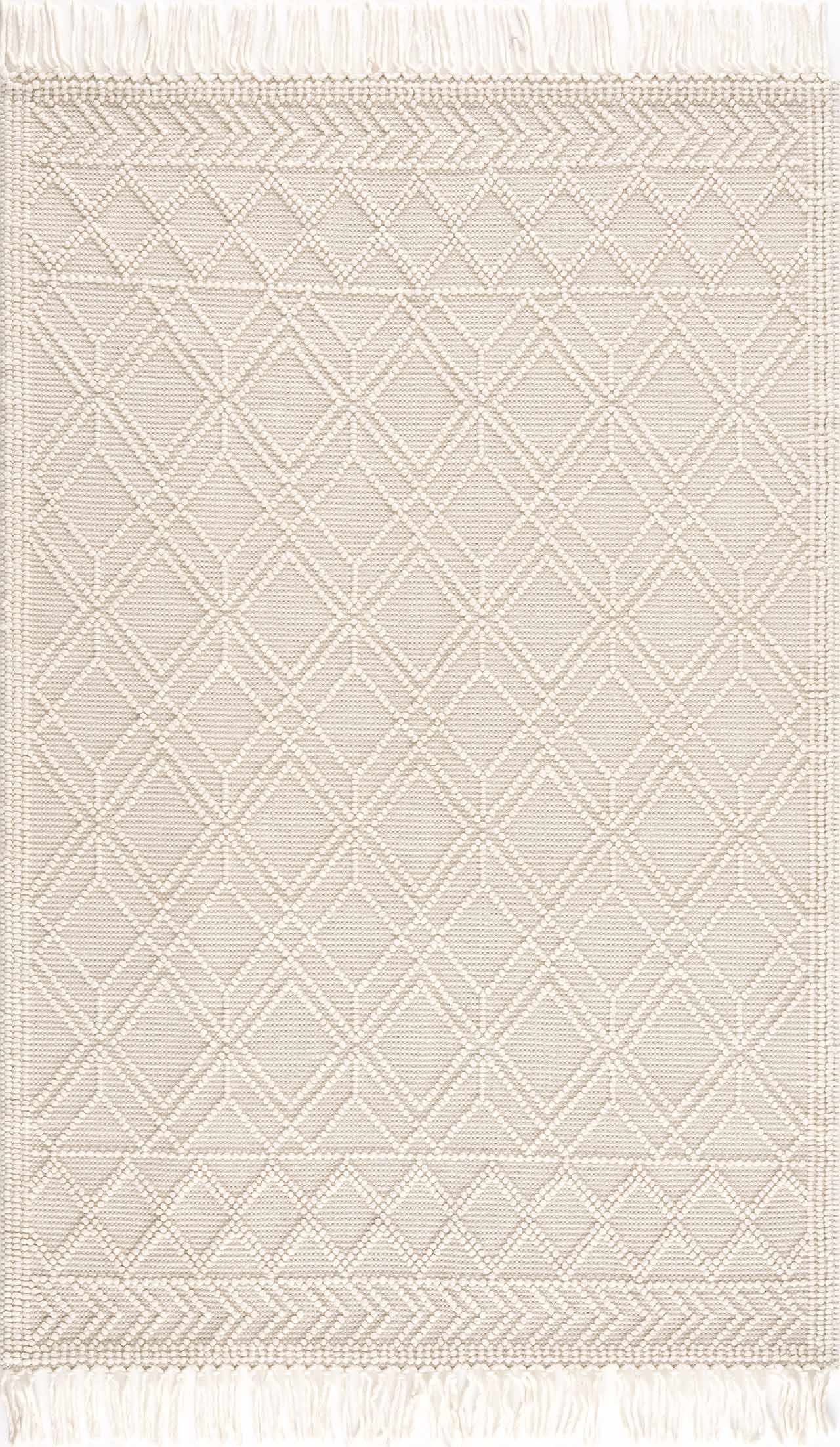 Ramsbury Beige Area Rug from PriceLows™