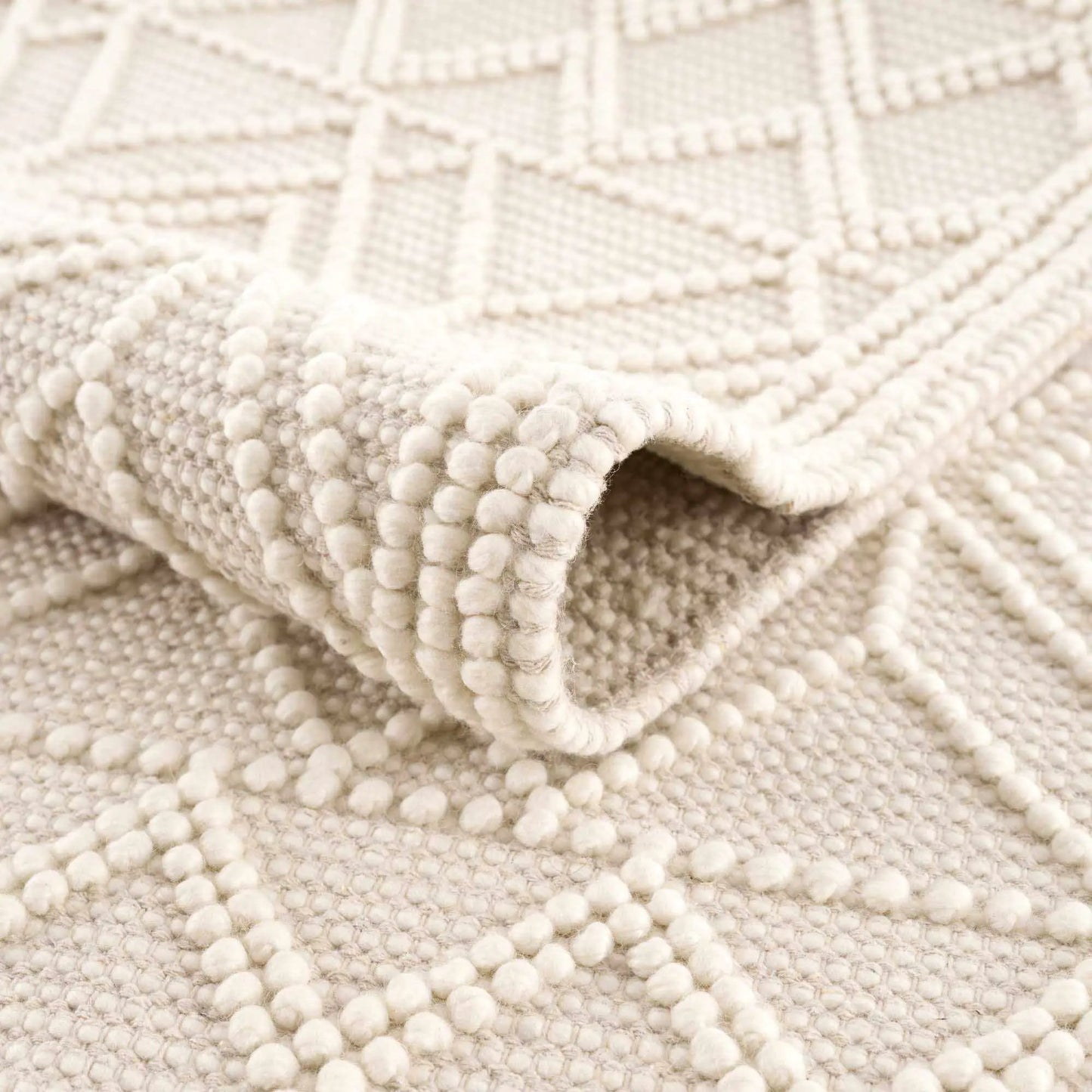 Ramsbury Beige Area Rug from PriceLows™