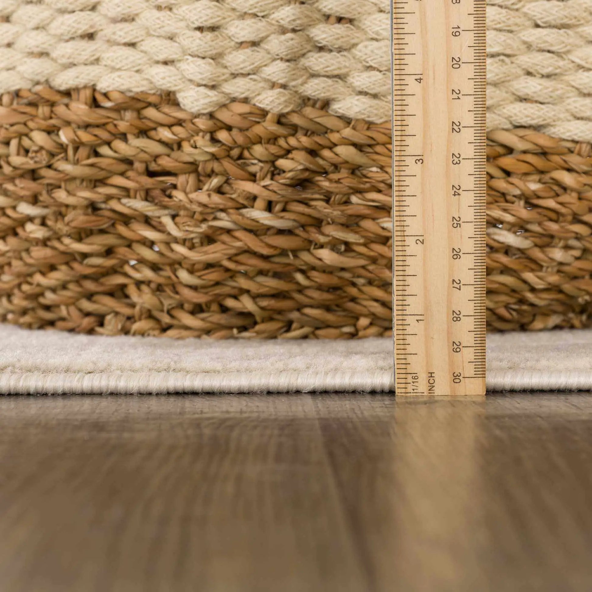 Beige Manteca Zebra Print Area Rug from PriceLows™