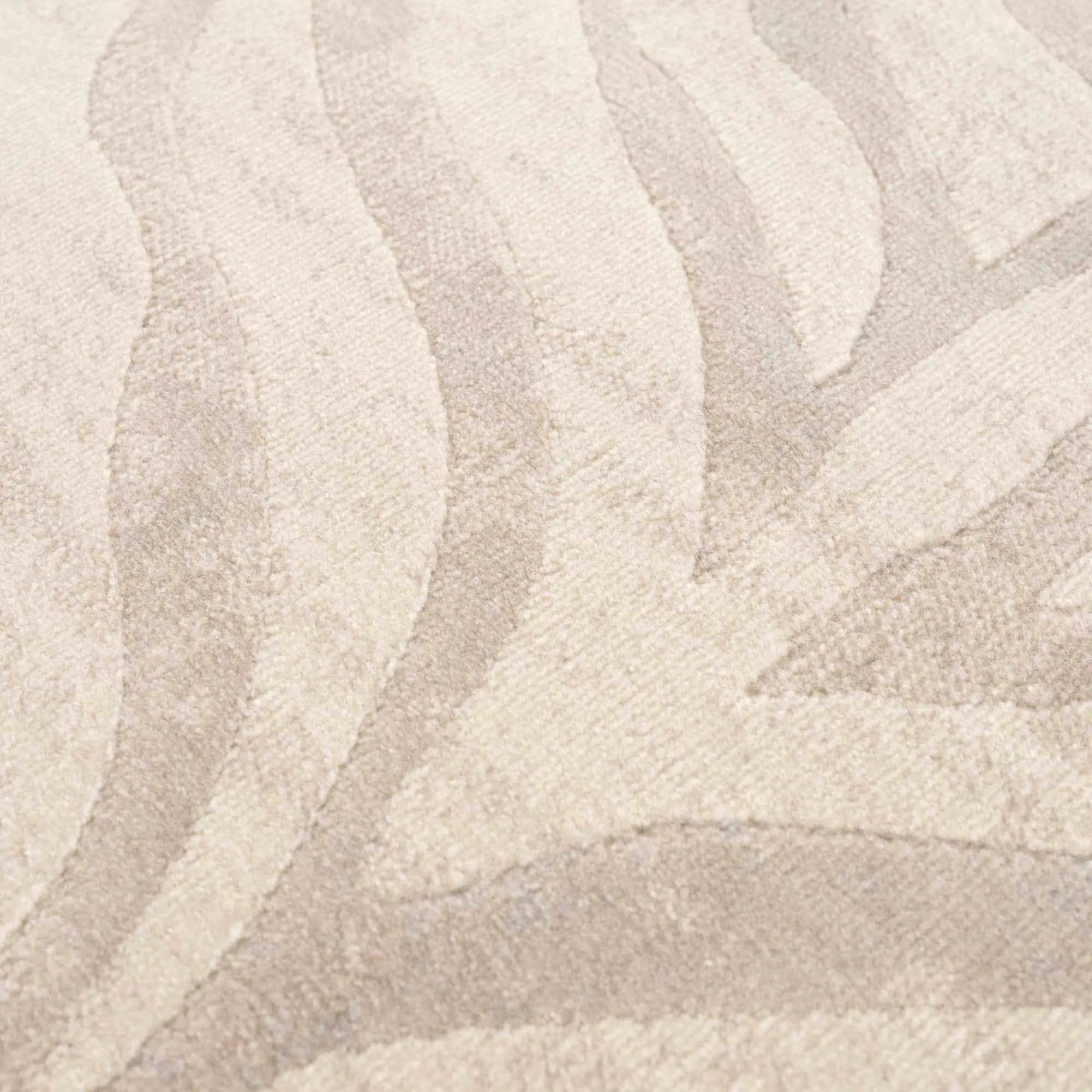 Beige Manteca Zebra Print Area Rug from PriceLows™