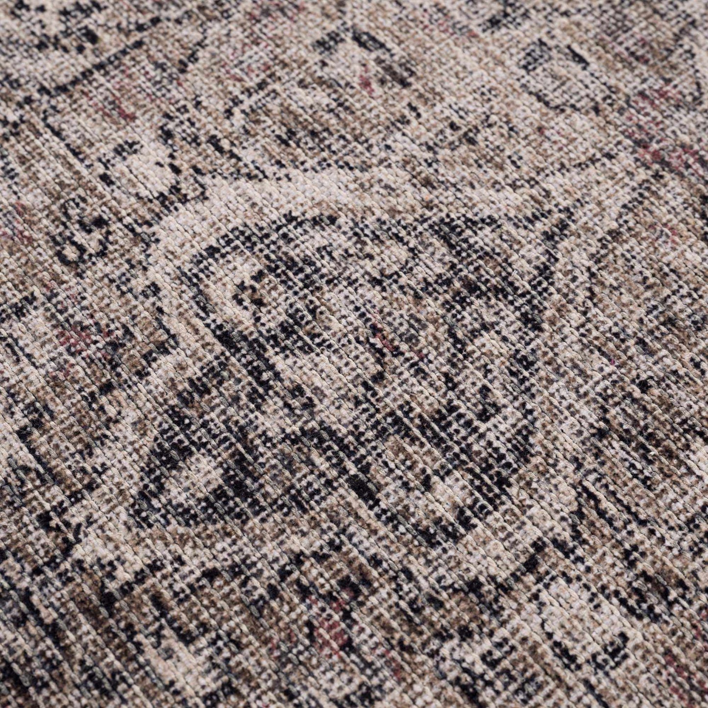 Dusty Sage Greenpoint Medallion Washable Area Rug from PriceLows™