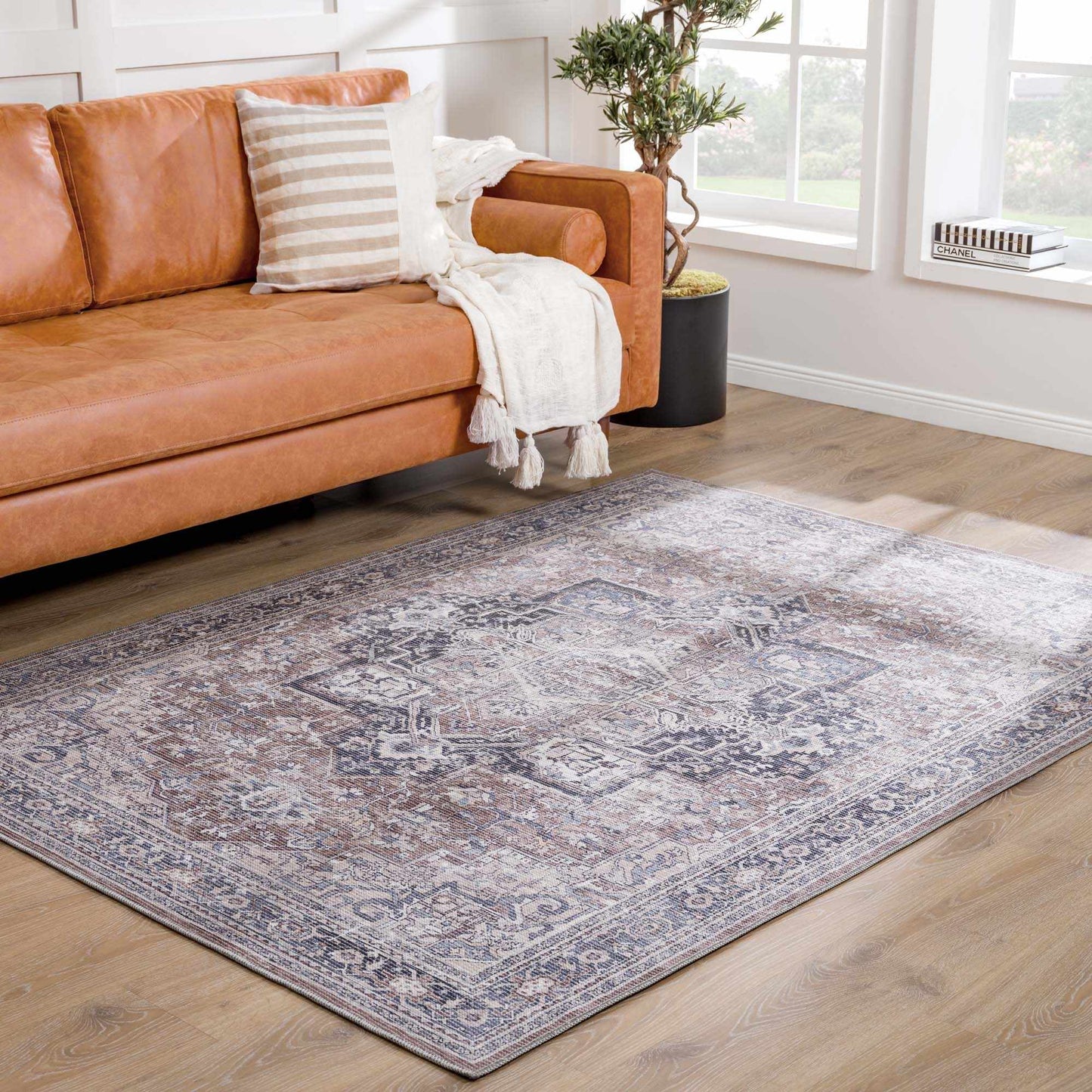 Abner Washable Area Rug from PriceLows™