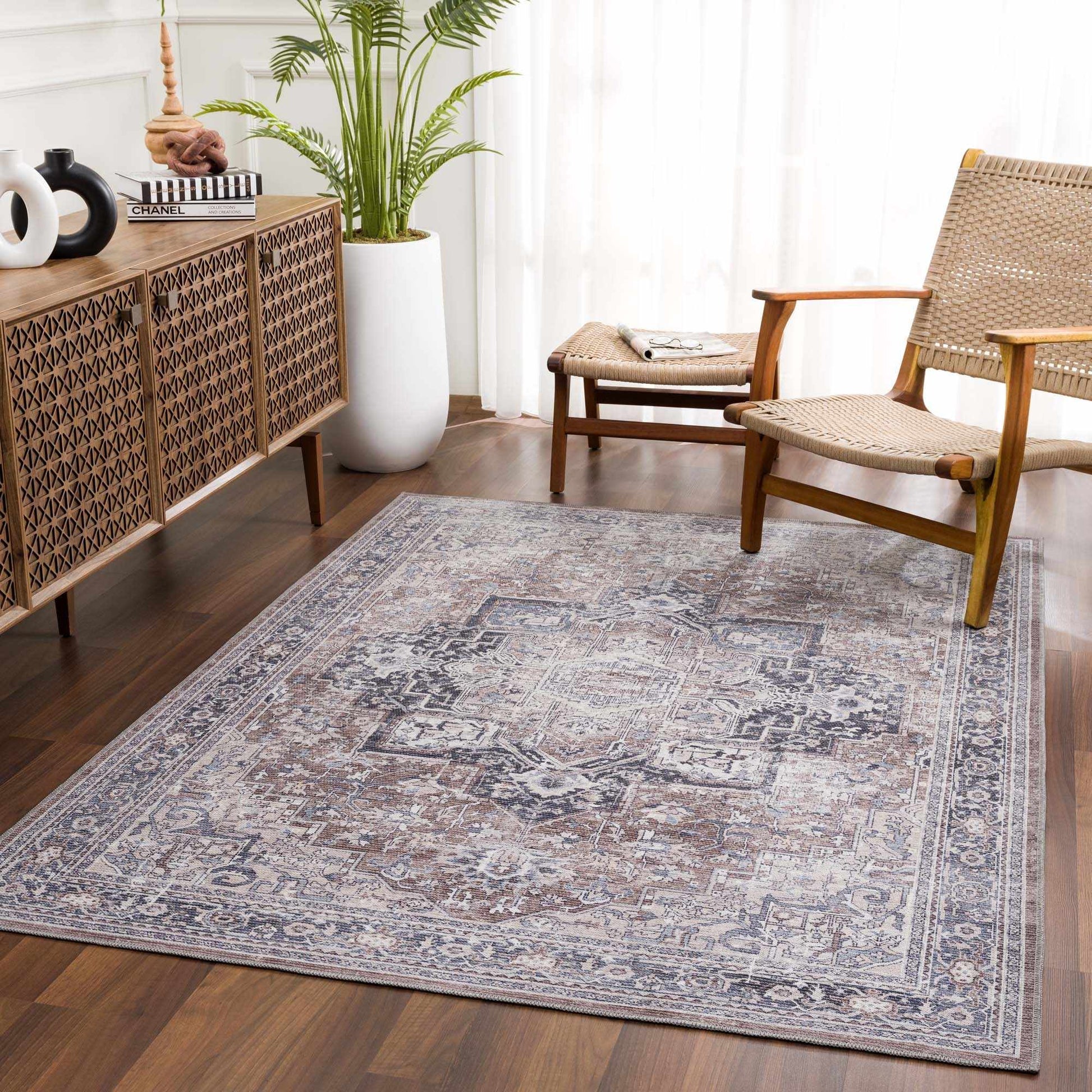 Abner Washable Area Rug from PriceLows™