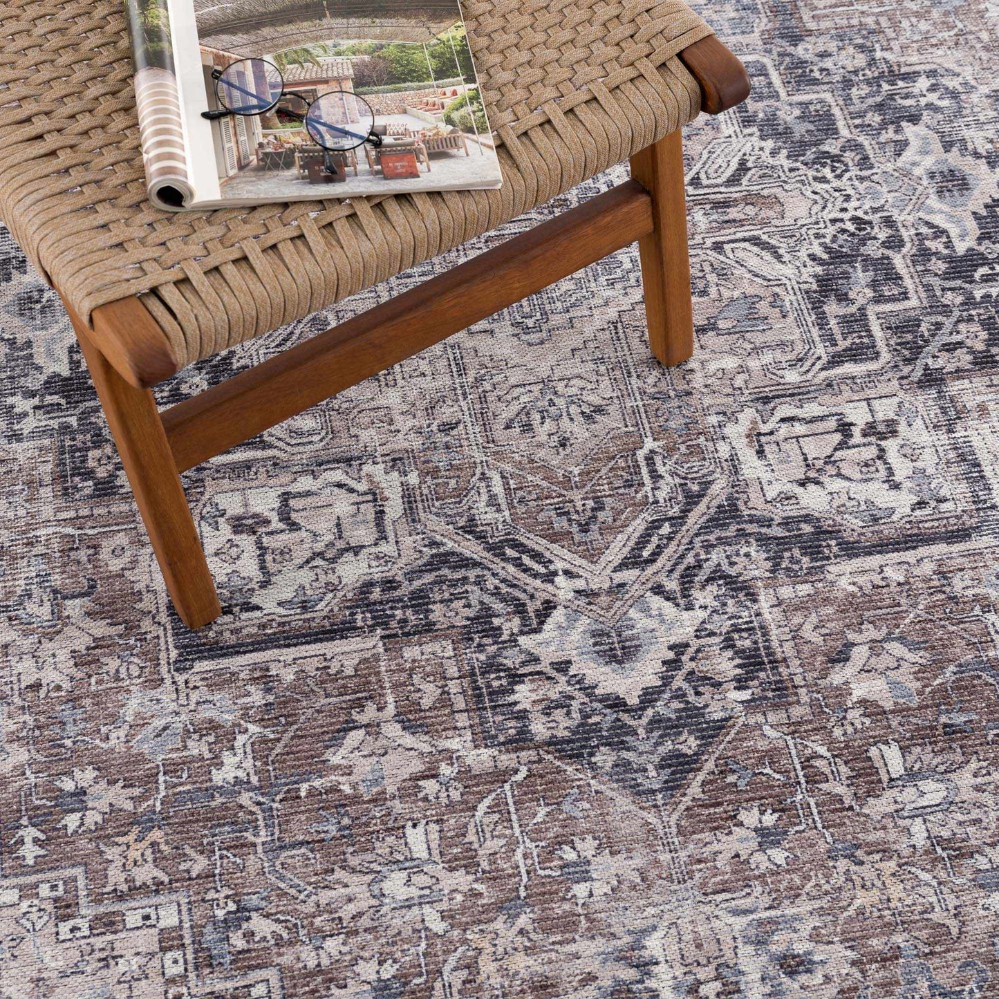 Abner Washable Area Rug from PriceLows™