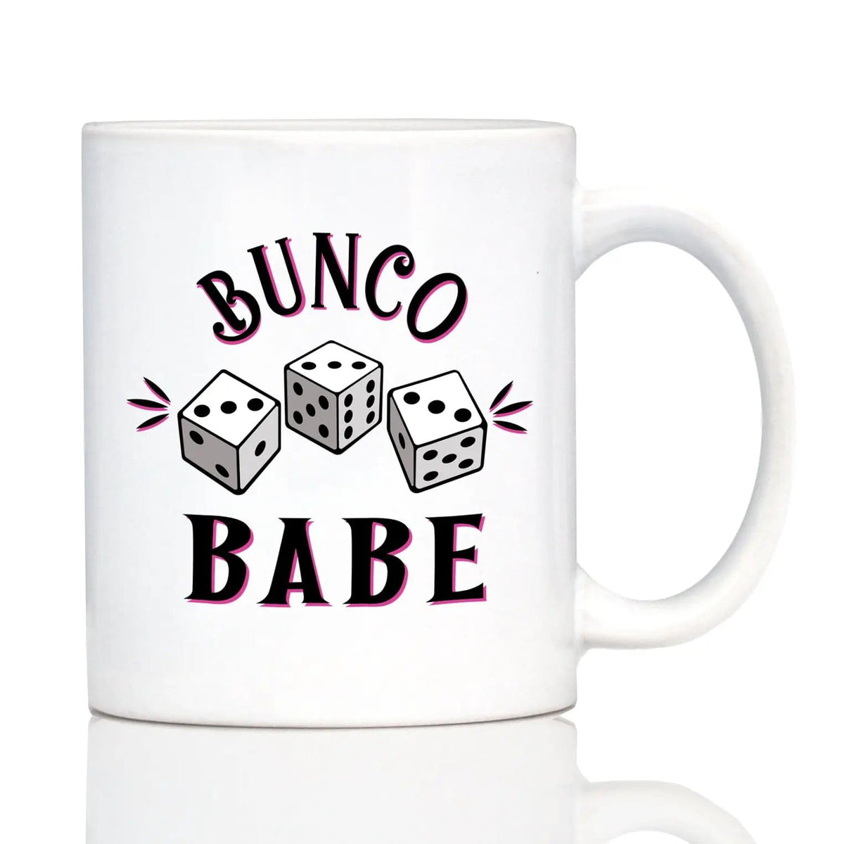 Ceramic Coffee Mug | Dishwasher & Microwave Safe | Double Printed | Bunco Babe