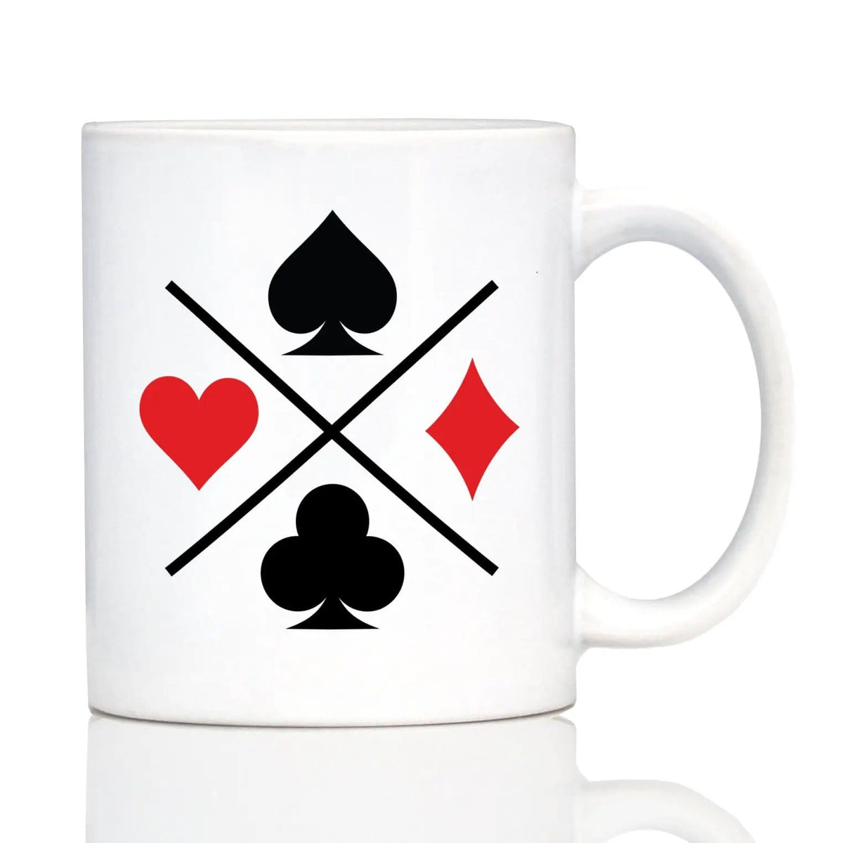 Ceramic Coffee Mug | Dishwasher & Microwave Safe | Double Printed | Card Suits