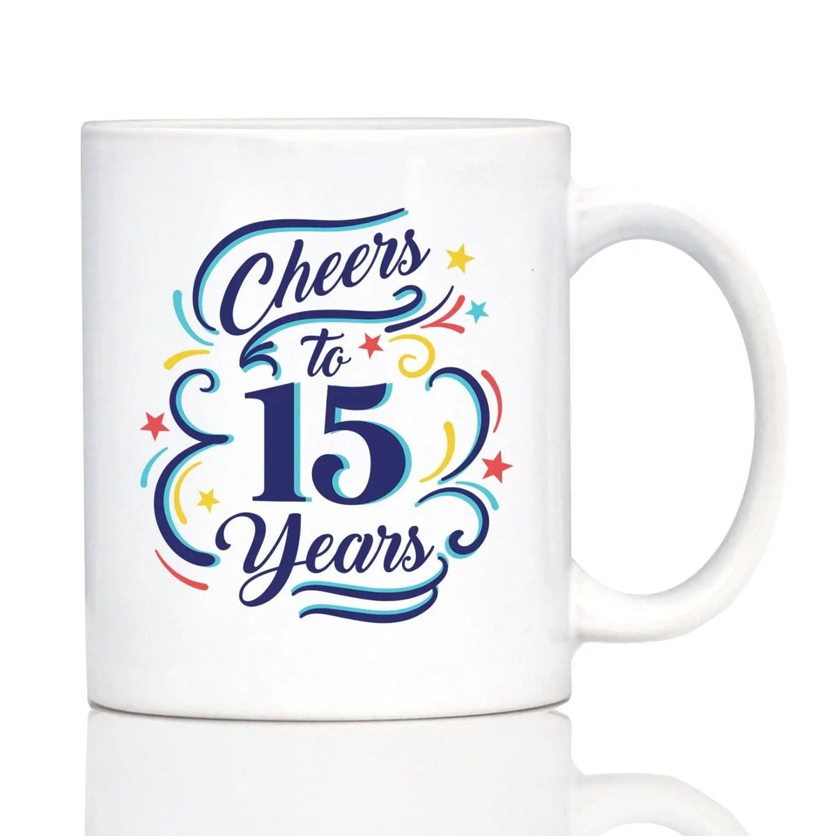 Etched Stemless Wine Glass | 11 oz | Dishwasher Safe | Cheers to Years - Anniversary Party Cups & Decor
