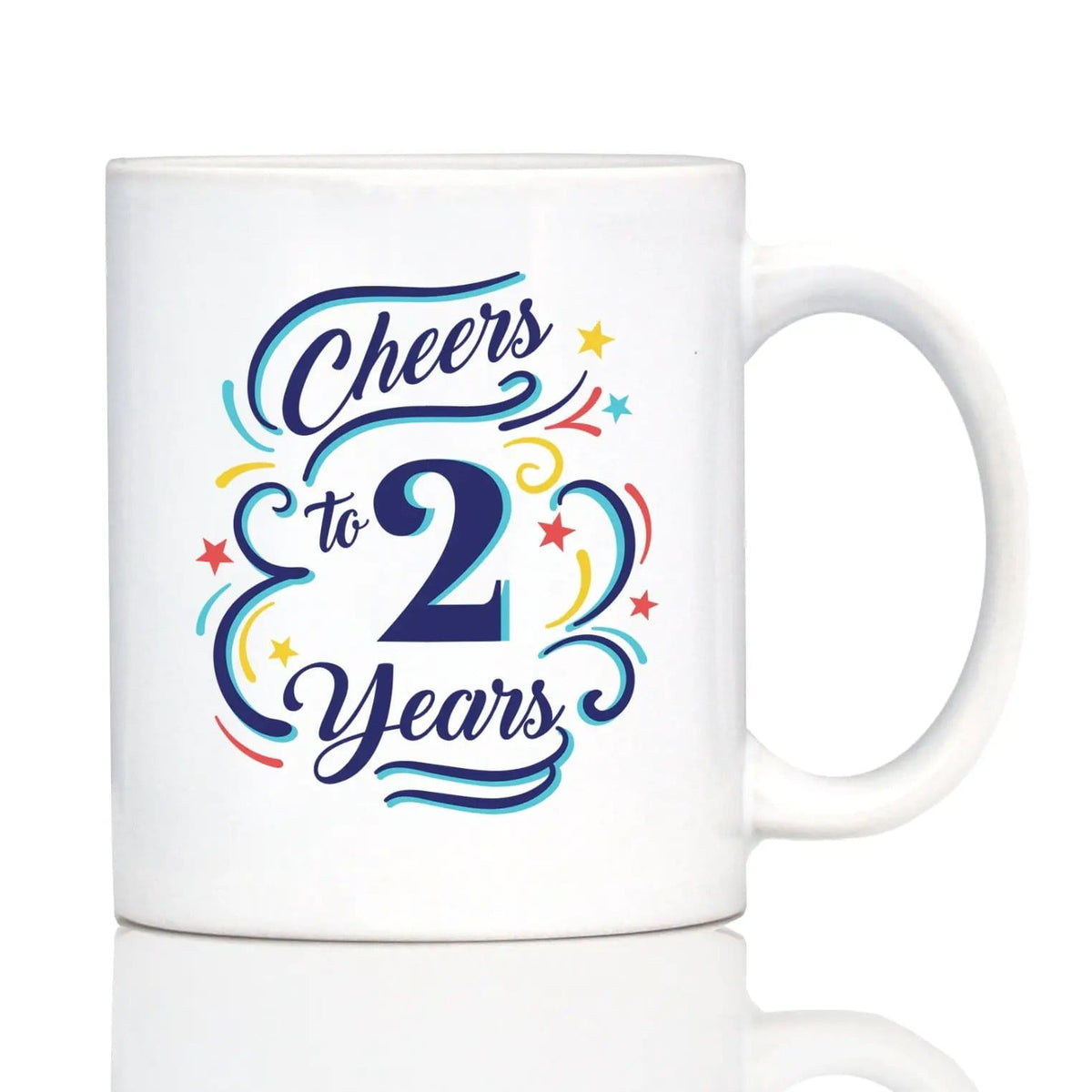 Etched Stemless Wine Glass | 11 oz | Dishwasher Safe | Cheers to Years - Anniversary Party Cups & Decor
