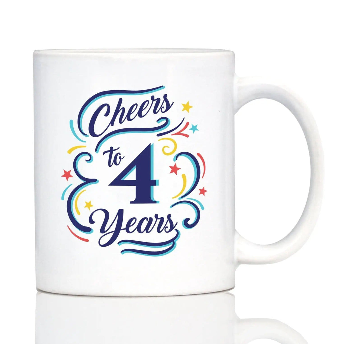 Etched Stemless Wine Glass | 11 oz | Dishwasher Safe | Cheers to Years - Anniversary Party Cups & Decor
