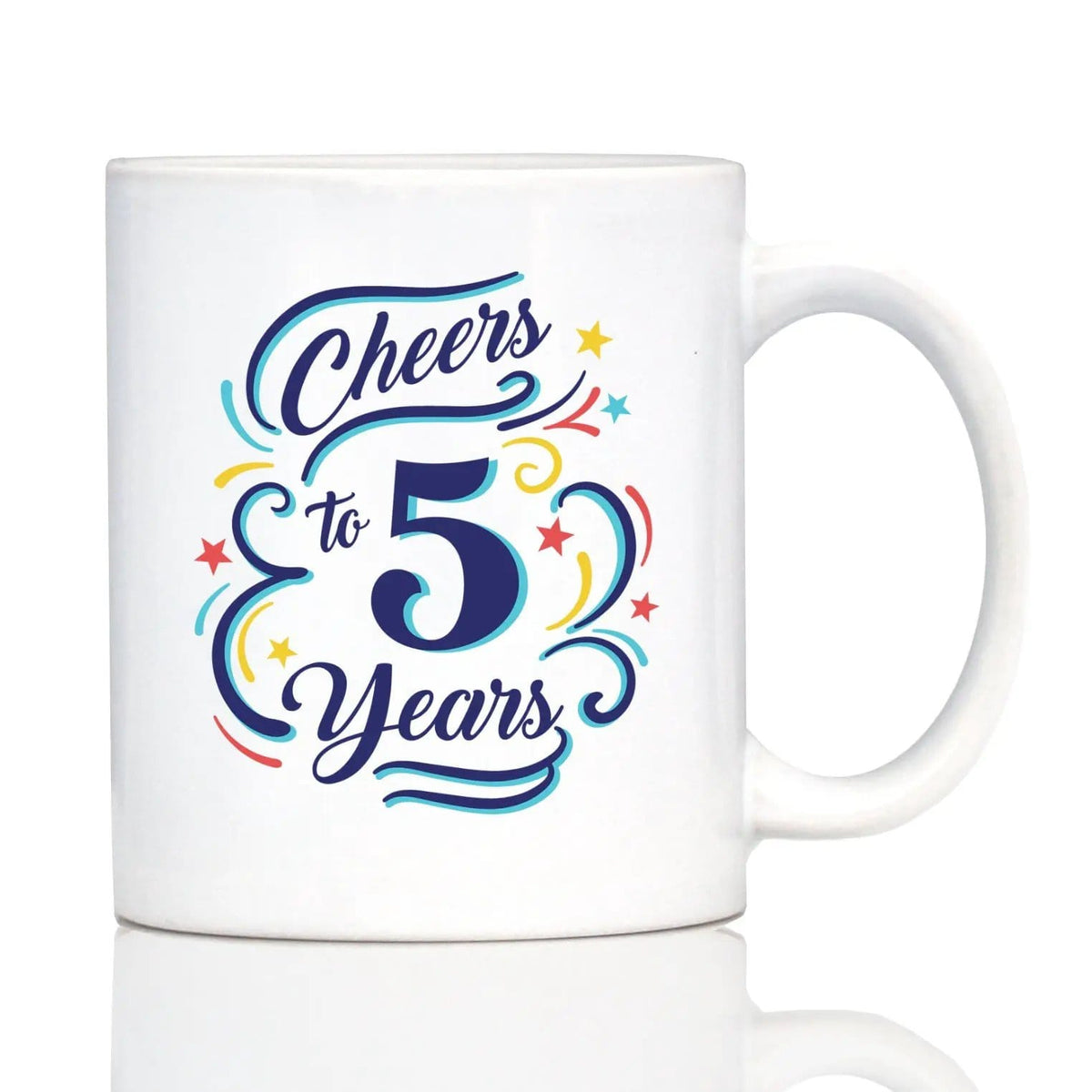 Etched Stemless Wine Glass | 11 oz | Dishwasher Safe | Cheers to Years - Anniversary Party Cups & Decor