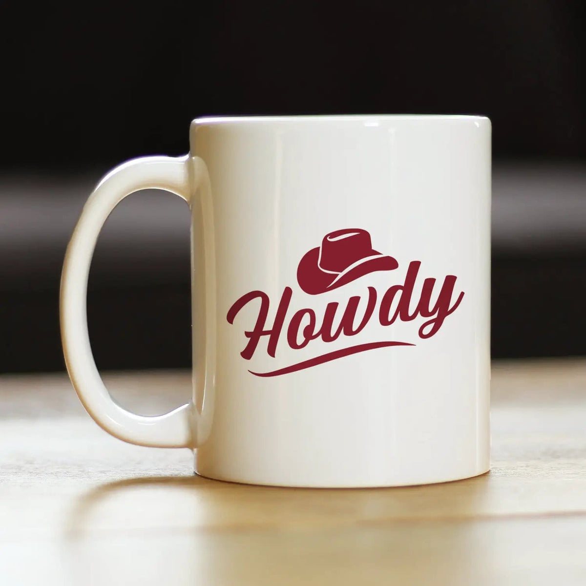 Ceramic Coffee Mug | Dishwasher & Microwave Safe | Double Printed | Howdy