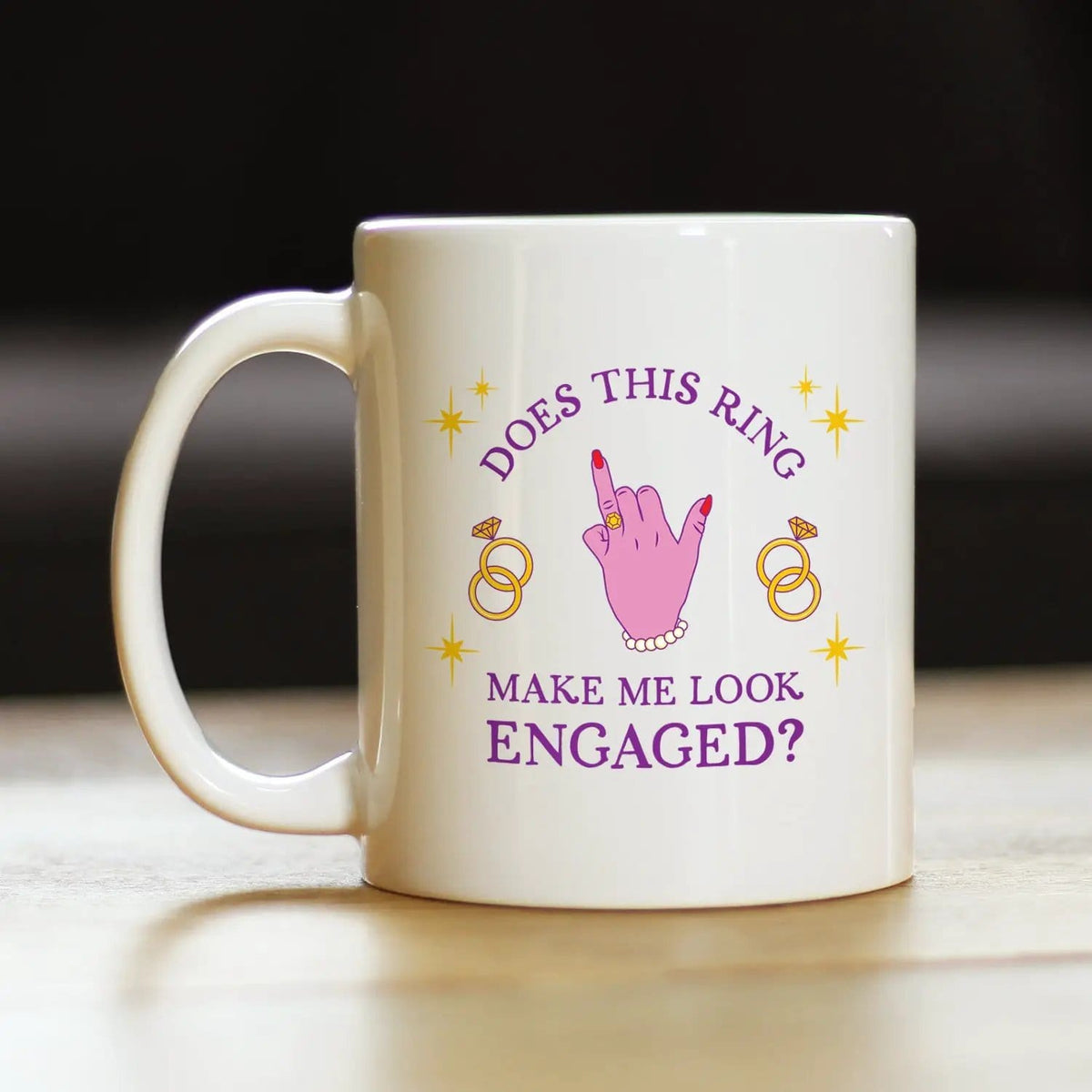 Ceramic Coffee Mug | Dishwasher & Microwave Safe | Double Printed | Engagement Gift