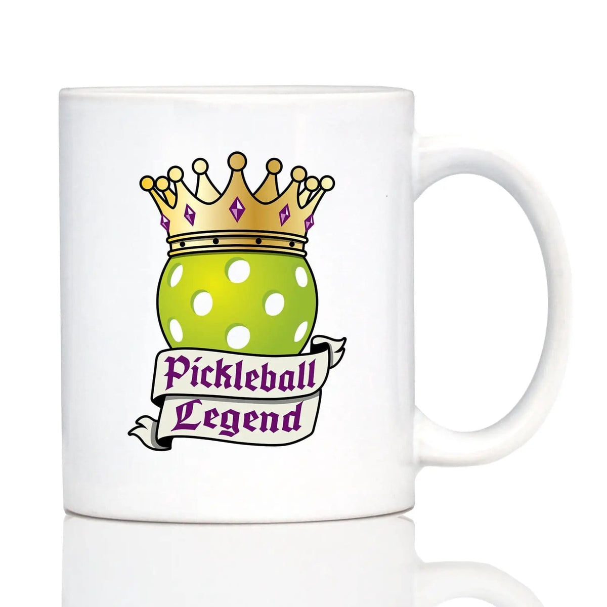 Ceramic Coffee Mug | Dishwasher & Microwave Safe | Double Printed | Pickleball Legend