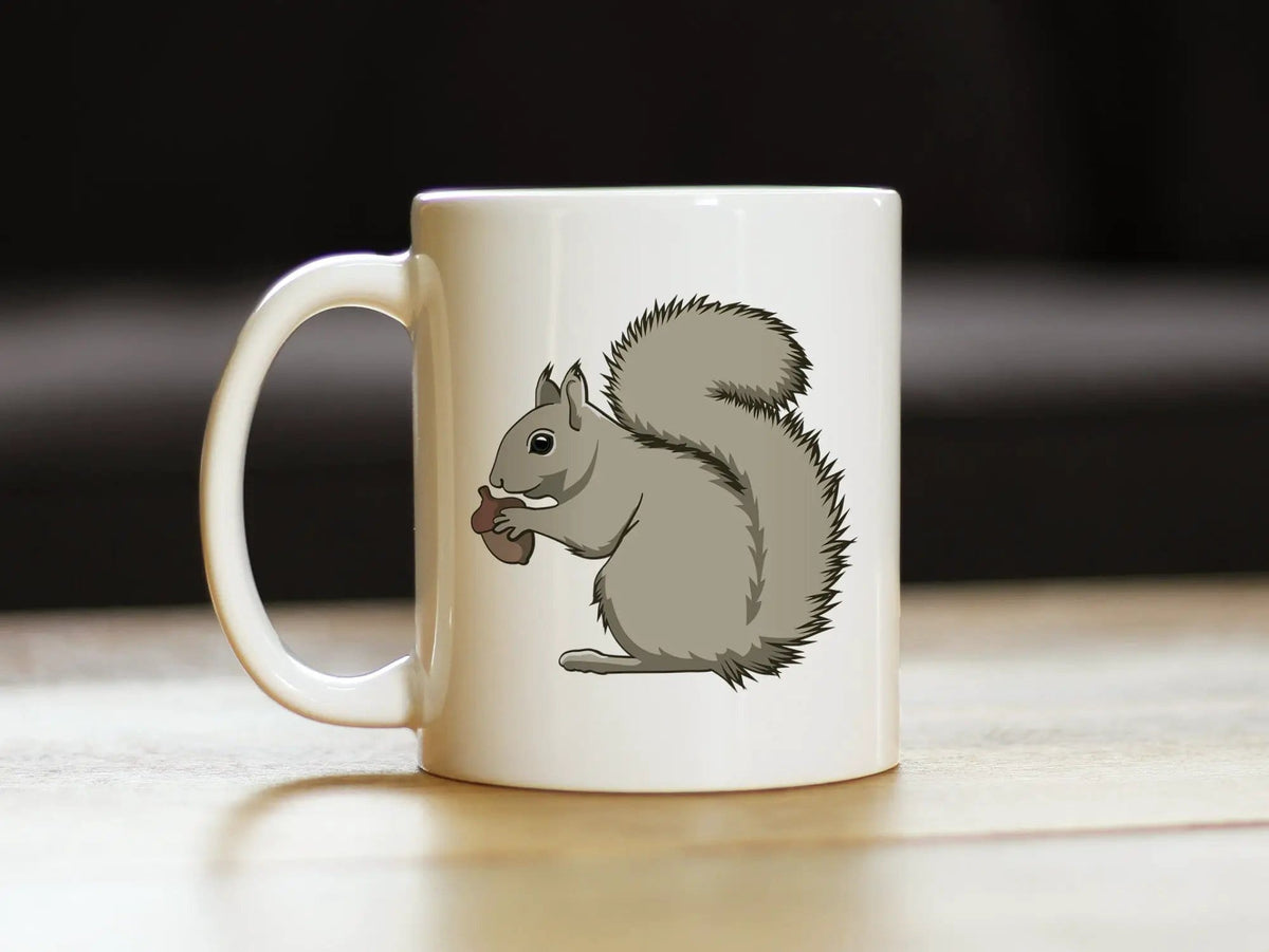 Ceramic Coffee Mug | Dishwasher & Microwave Safe | Double Printed | Squirrel