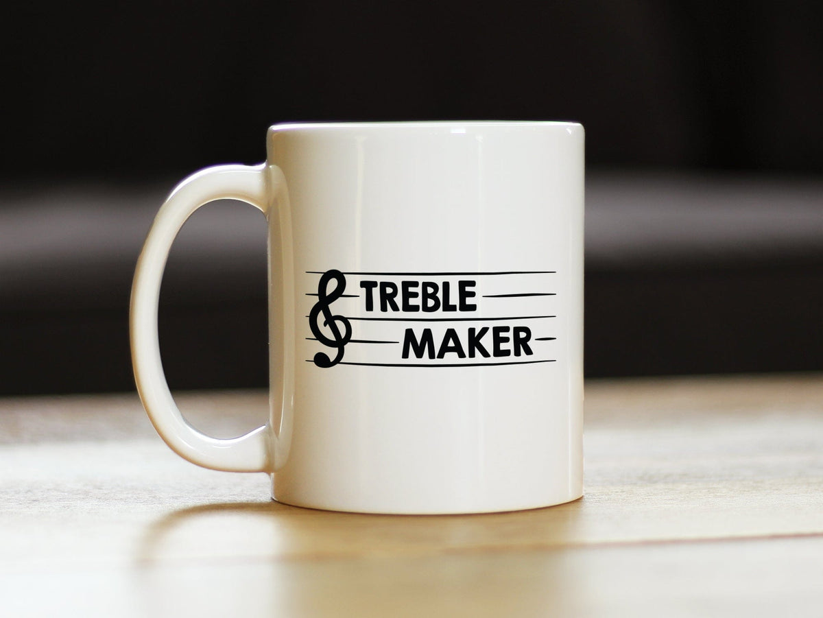 Ceramic Coffee Mug | Dishwasher & Microwave Safe | Double Printed | Treble Maker