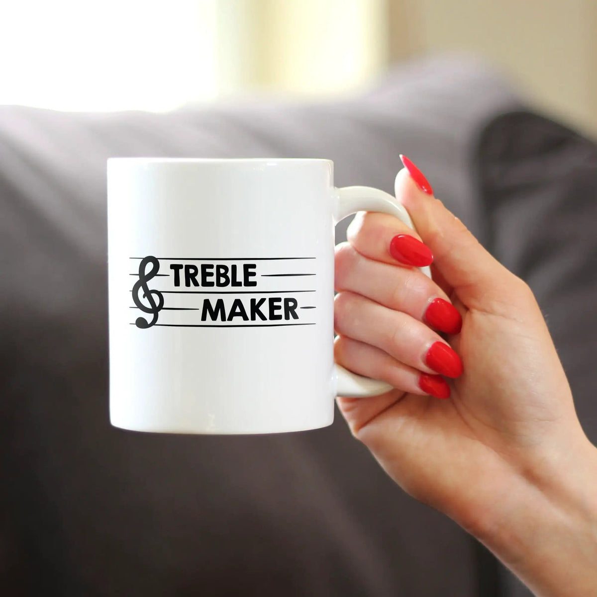 Ceramic Coffee Mug | Dishwasher & Microwave Safe | Double Printed | Treble Maker