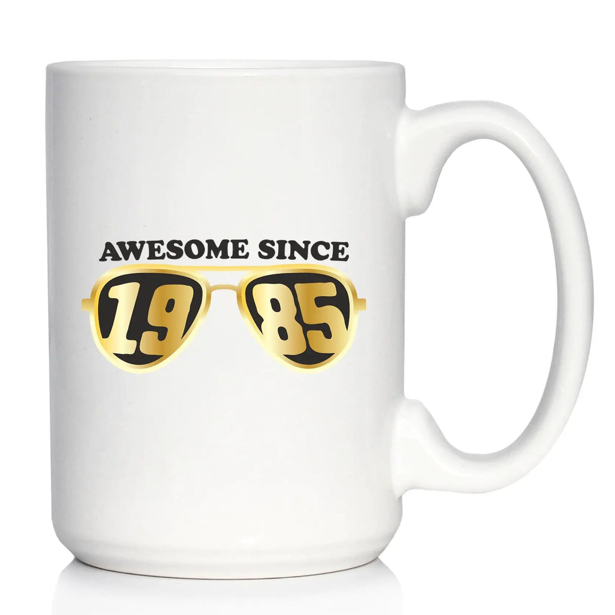Ceramic Coffee Mug | Dishwasher & Microwave Safe | Double Printed | Awesome Since 1985