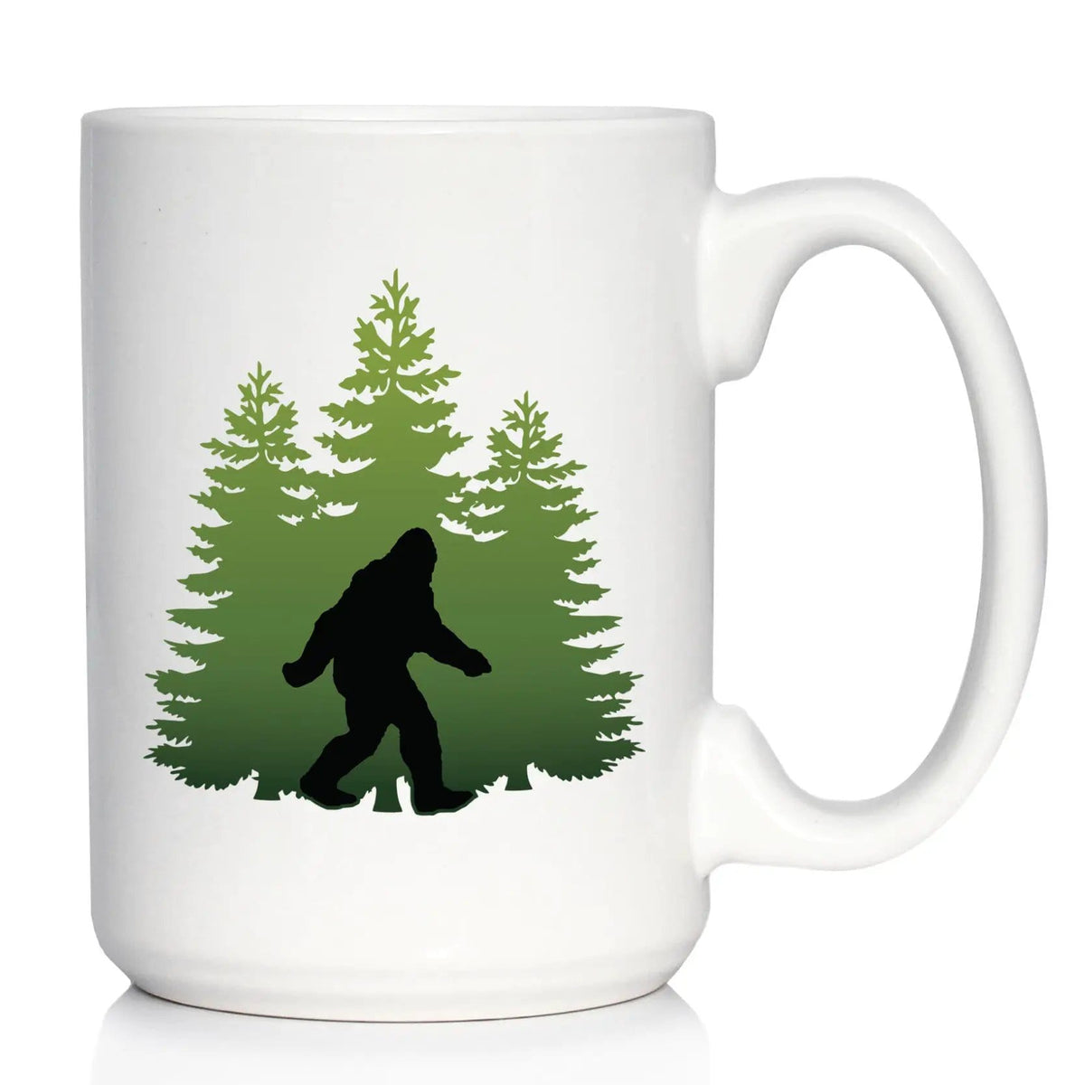 Ceramic Coffee Mug | Dishwasher & Microwave Safe | Double Printed | Bigfoot