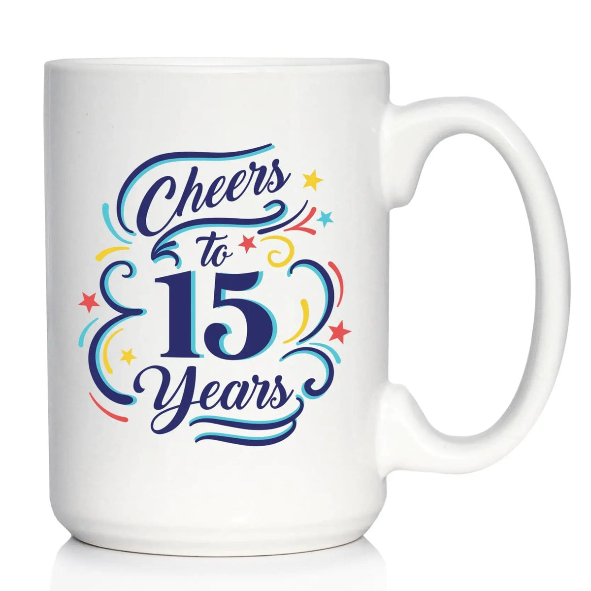 Etched Stemless Wine Glass | 11 oz | Dishwasher Safe | Cheers to Years - Anniversary Party Cups & Decor