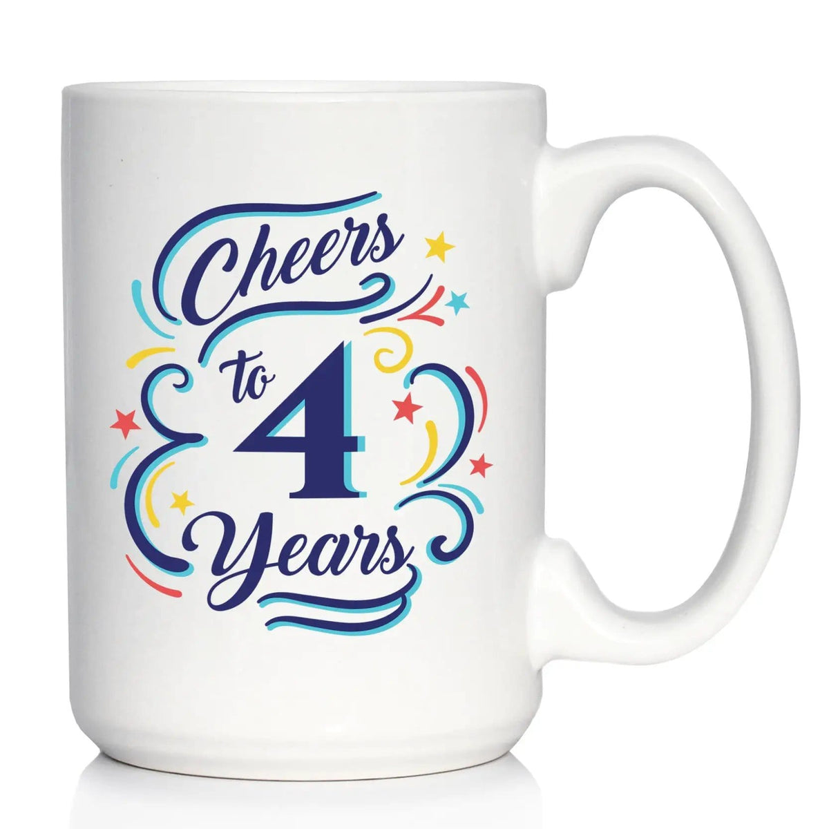 Etched Stemless Wine Glass | 11 oz | Dishwasher Safe | Cheers to Years - Anniversary Party Cups & Decor
