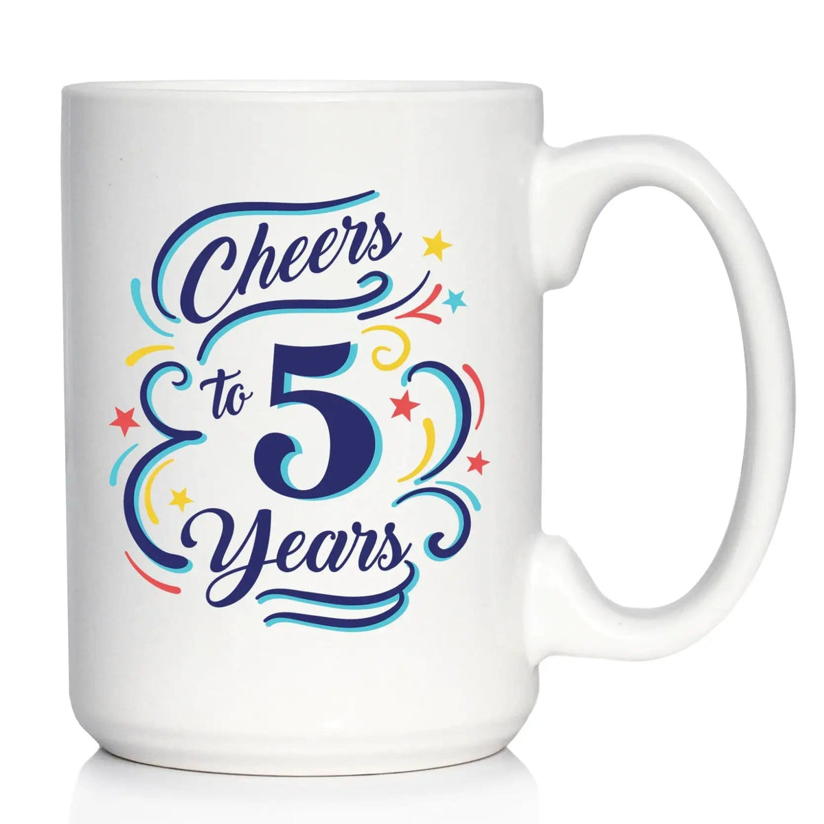 Etched Stemless Wine Glass | 11 oz | Dishwasher Safe | Cheers to Years - Anniversary Party Cups & Decor