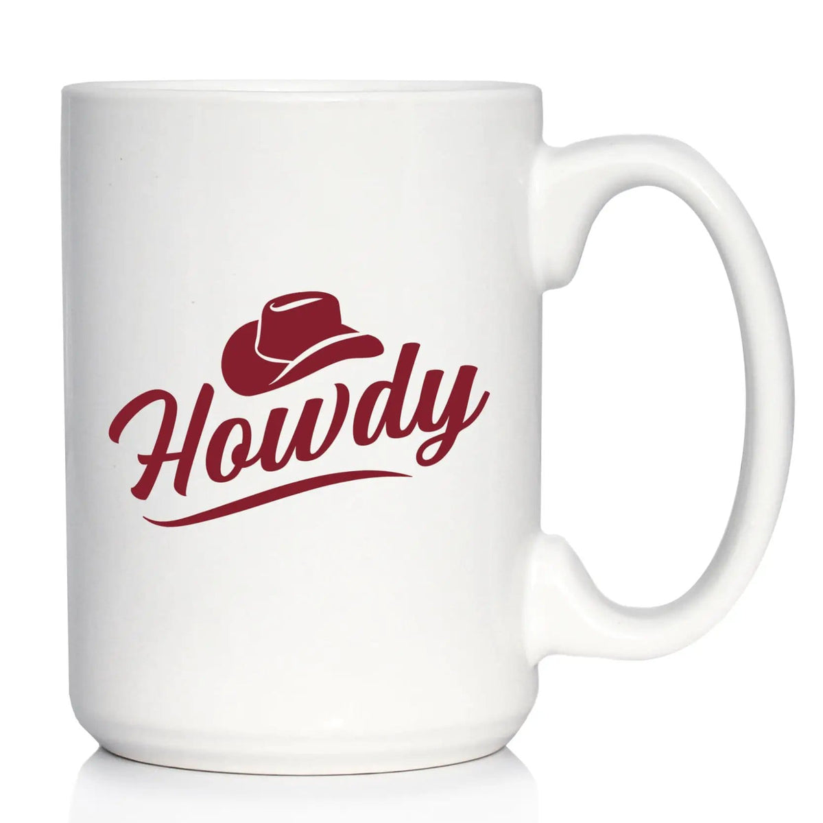 Ceramic Coffee Mug | Dishwasher & Microwave Safe | Double Printed | Howdy