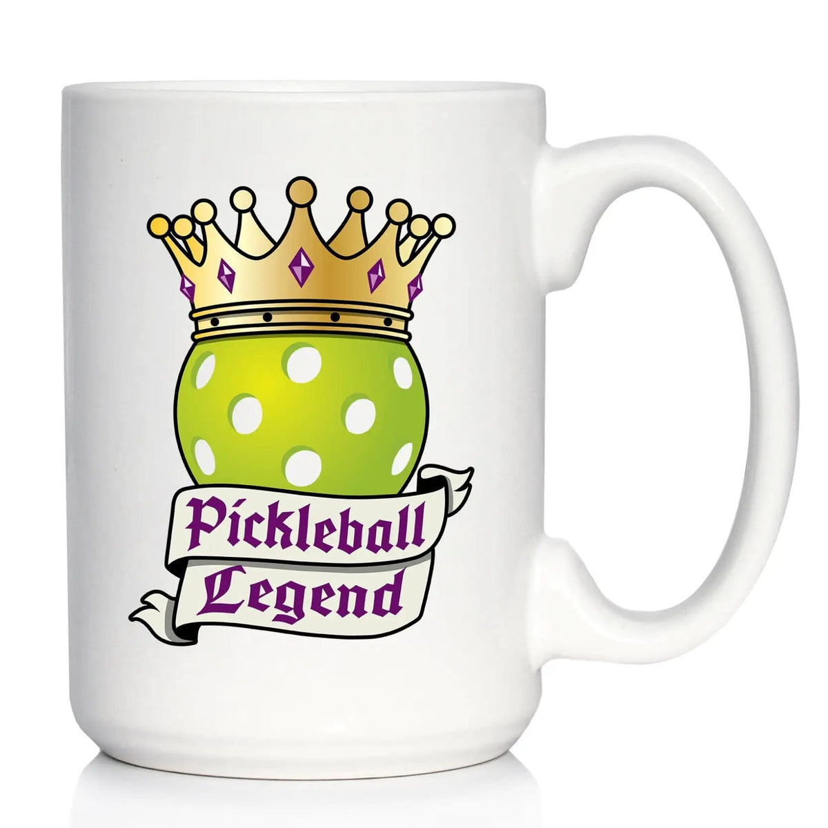 Ceramic Coffee Mug | Dishwasher & Microwave Safe | Double Printed | Pickleball Legend