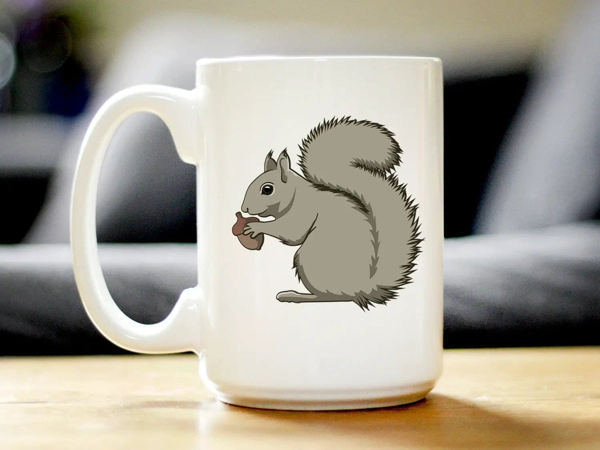 Ceramic Coffee Mug | Dishwasher & Microwave Safe | Double Printed | Squirrel