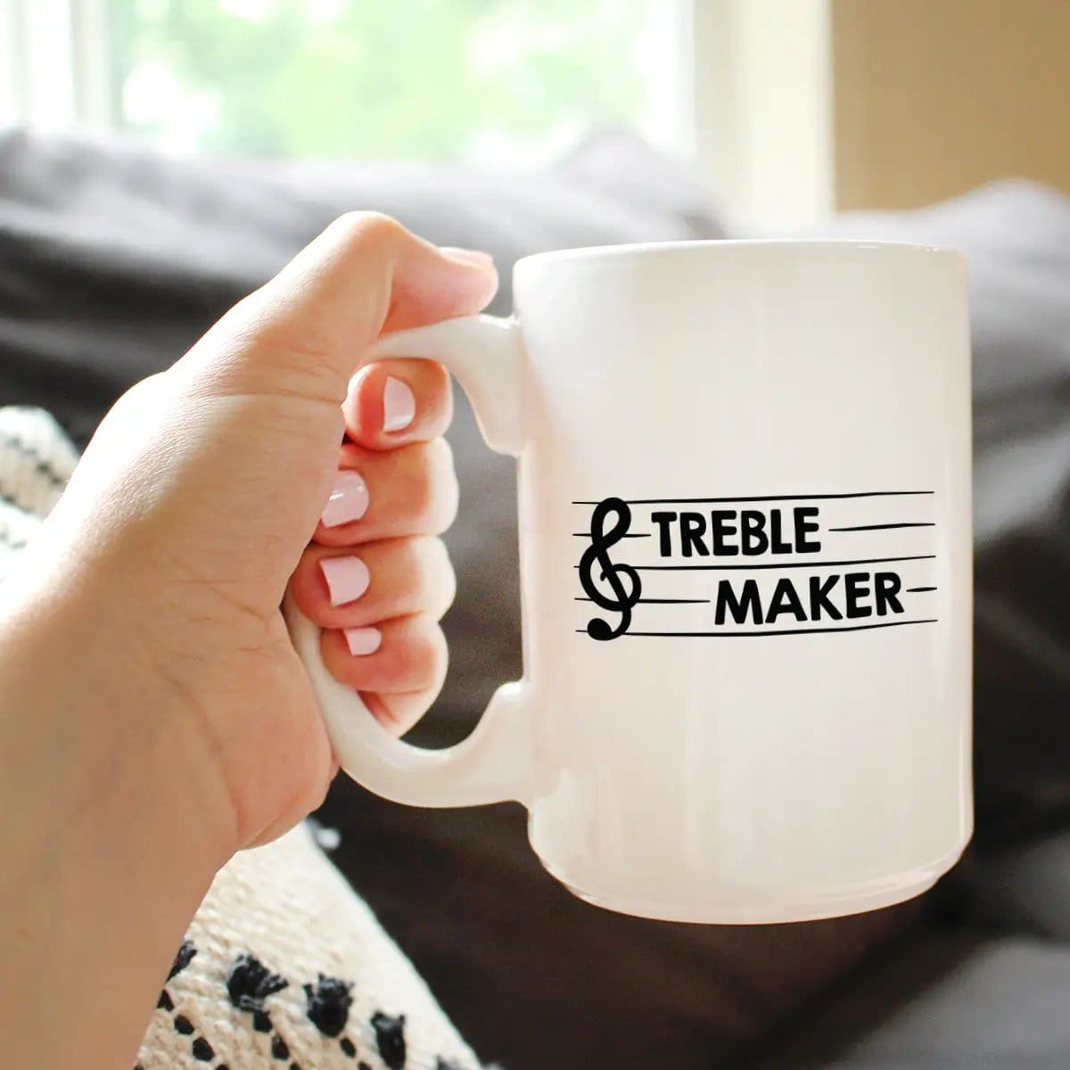 Ceramic Coffee Mug | Dishwasher & Microwave Safe | Double Printed | Treble Maker