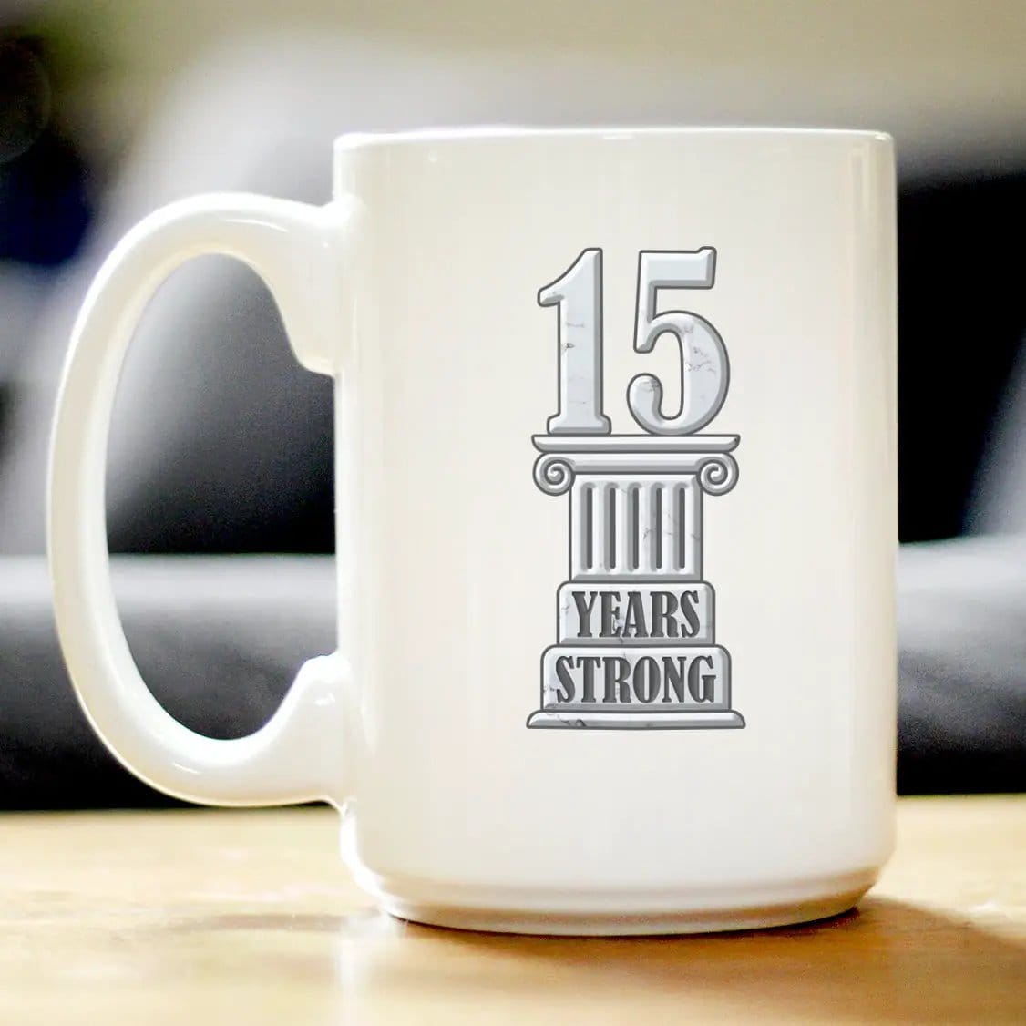 Ceramic Coffee Mug | Dishwasher & Microwave Safe | Double Printed | 15 Years Strong