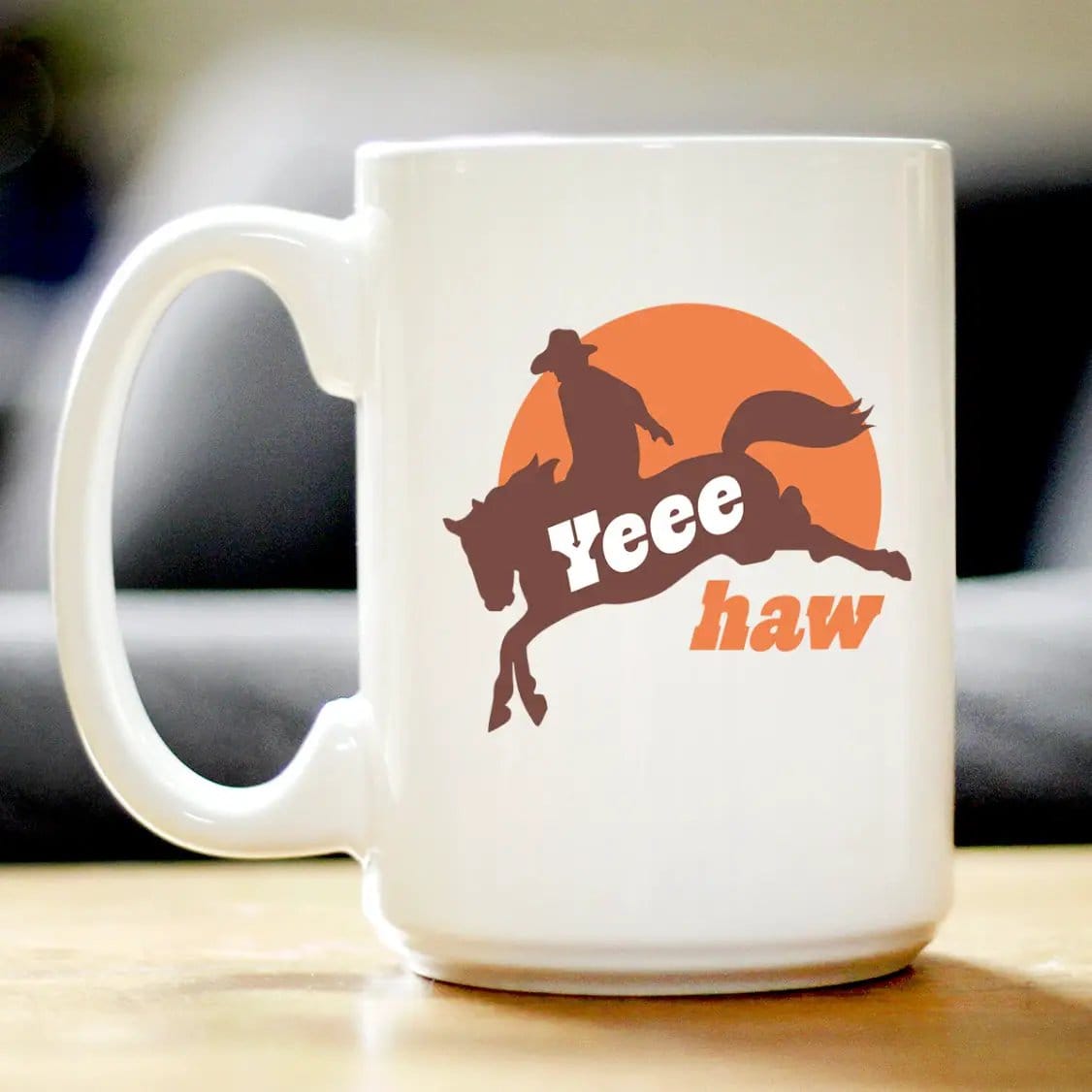 Ceramic Coffee Mug | Dishwasher & Microwave Safe | Double Printed | Yeehaw