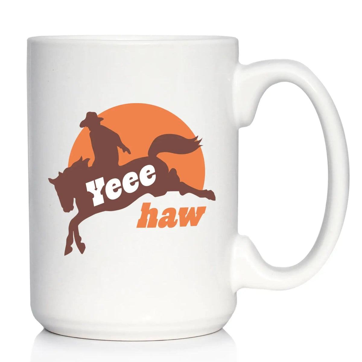 Ceramic Coffee Mug | Dishwasher & Microwave Safe | Double Printed | Yeehaw