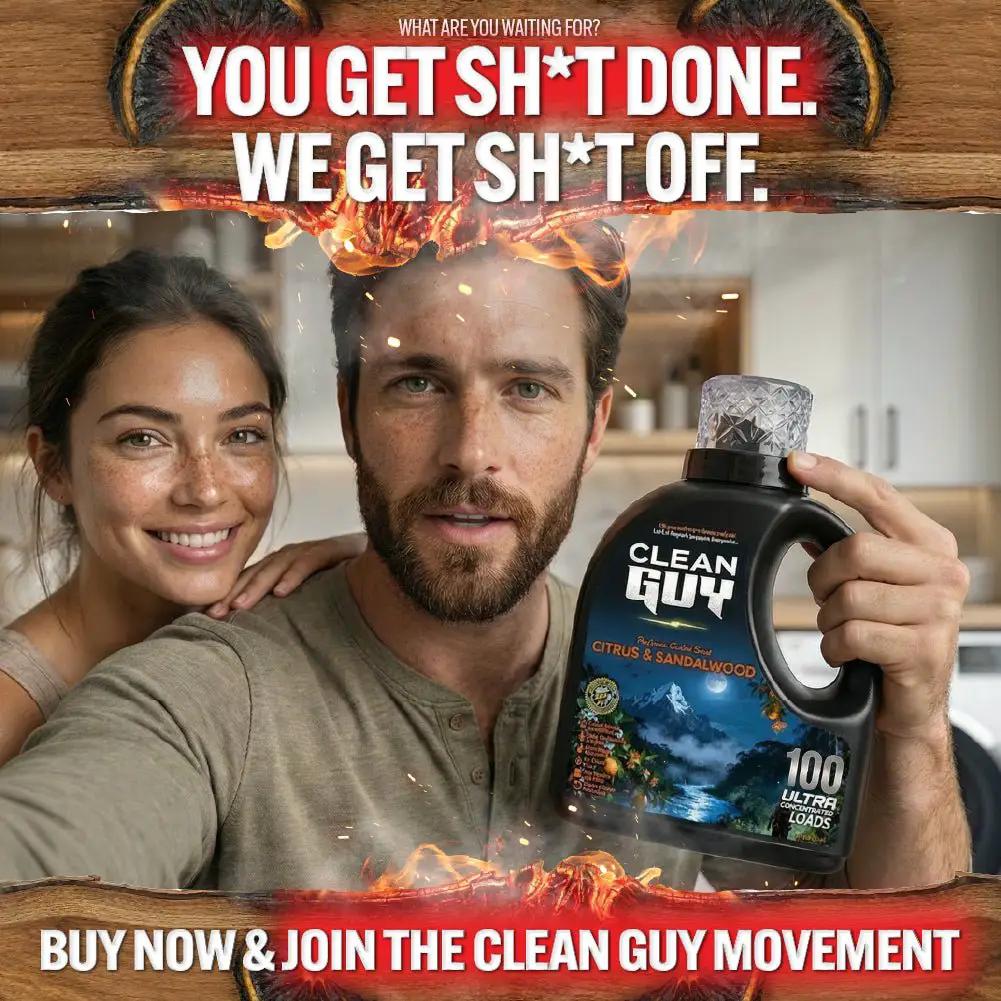 Heavy Duty Premium Laundry Detergent (100 Loads) -  CITRUS & SANDALWOOD