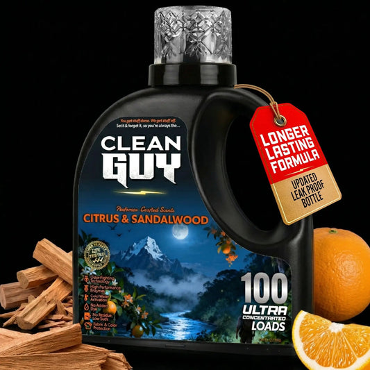 Heavy Duty Premium Laundry Detergent (100 Loads) -  CITRUS & SANDALWOOD