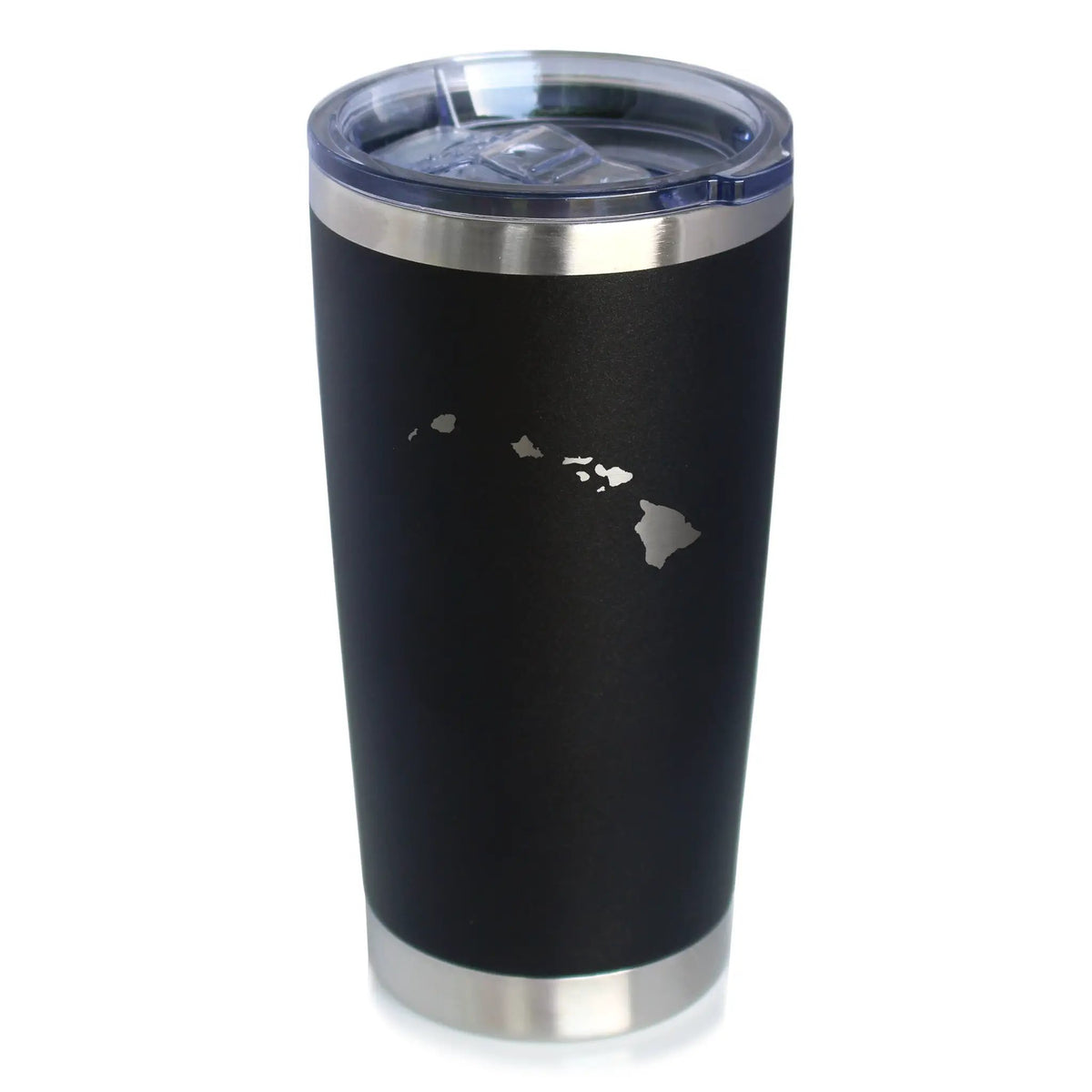 Hawaii State Outline Coffee Tumbler | 20 Oz | Double Wall Stainless Steel | Sliding Lid