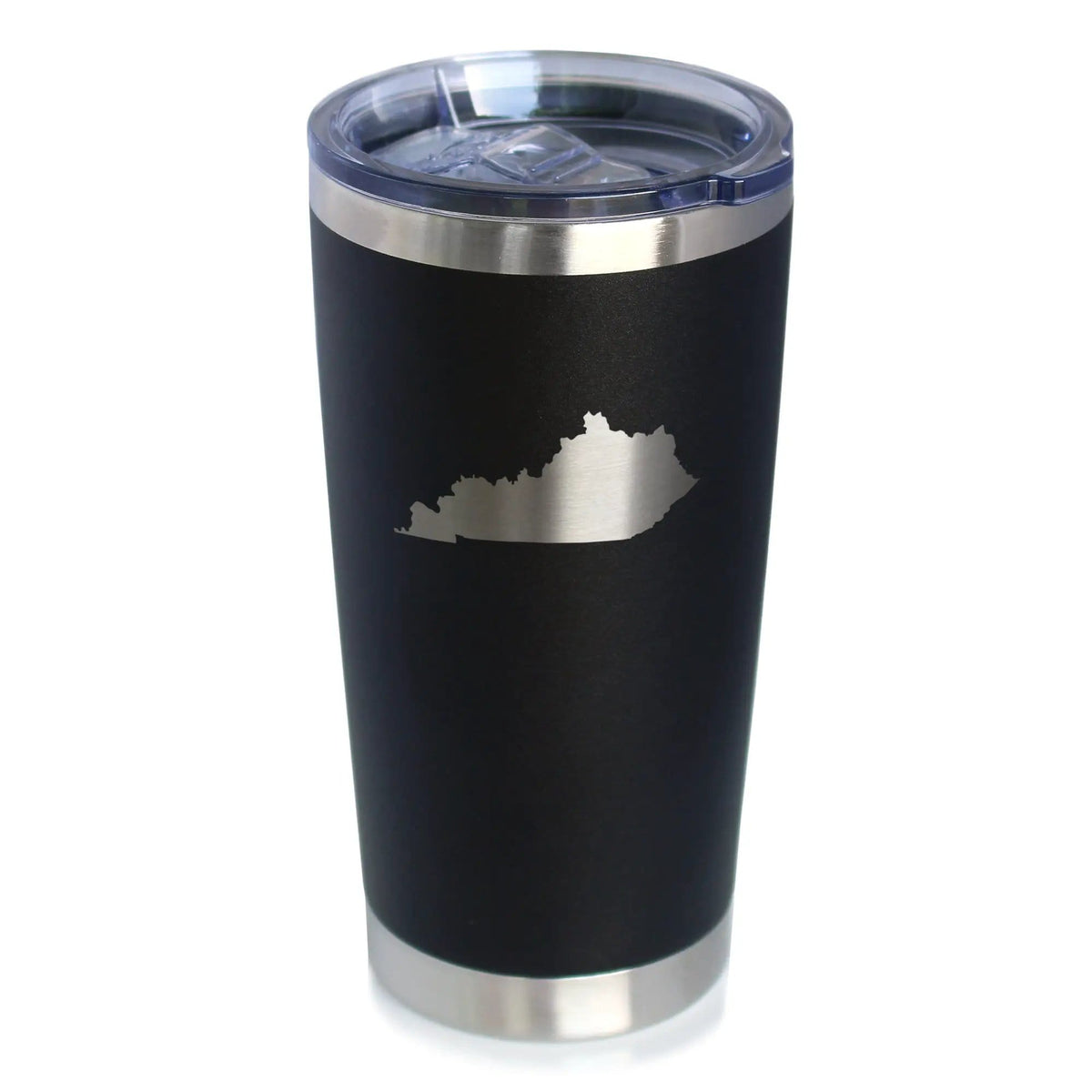 Insulated Coffee Tumbler | 20 oz Stainless Steel | Sliding Lid | Kentucky State Outline
