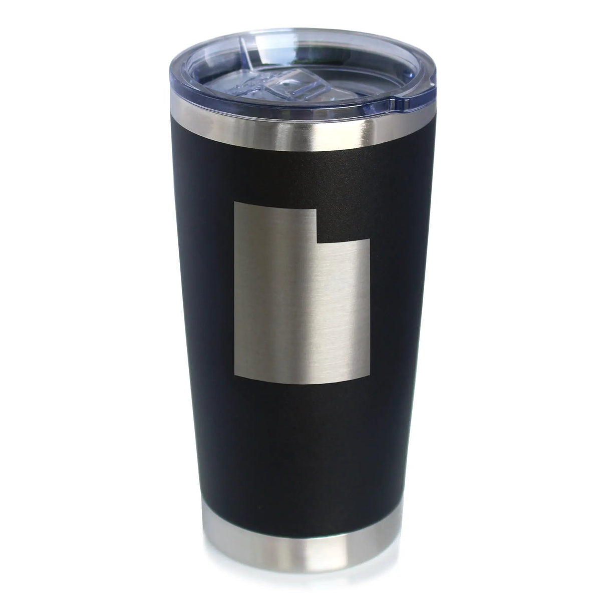 Utah State Outline Coffee Tumbler | 20 Oz | Double Wall Stainless Steel | Sliding Lid