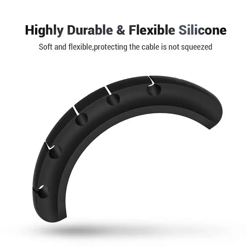 Cable Management Clips | Self Adhesive Silicone | PriceLows™
